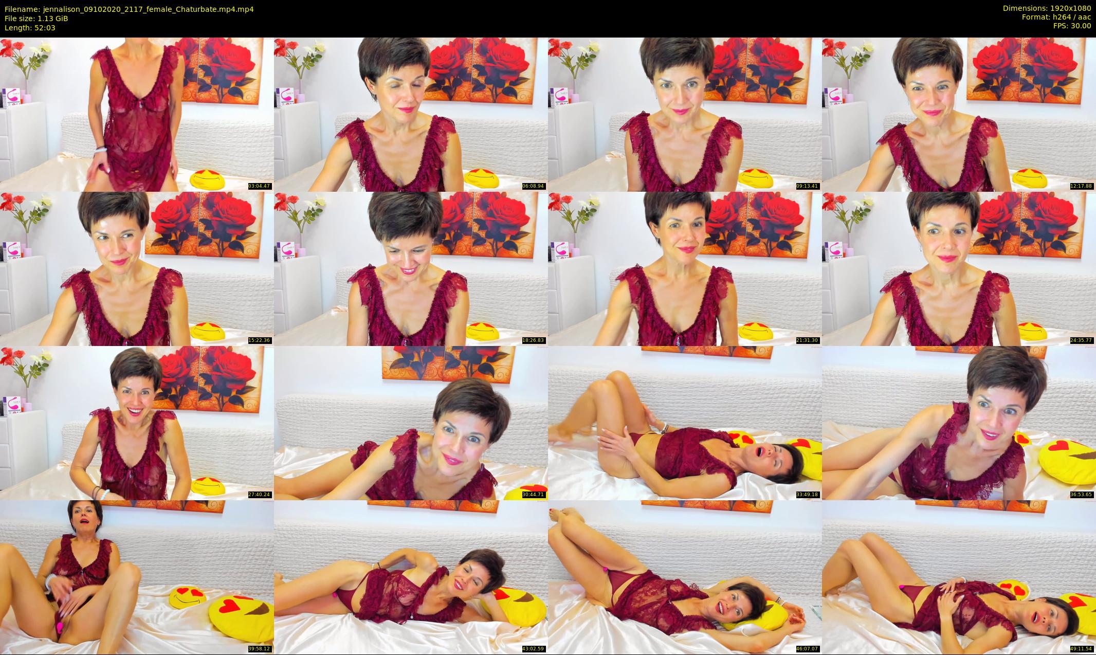 jennalison — 53 minute Chaturbate female cam show recording, 1080p, Oct 9, 2020