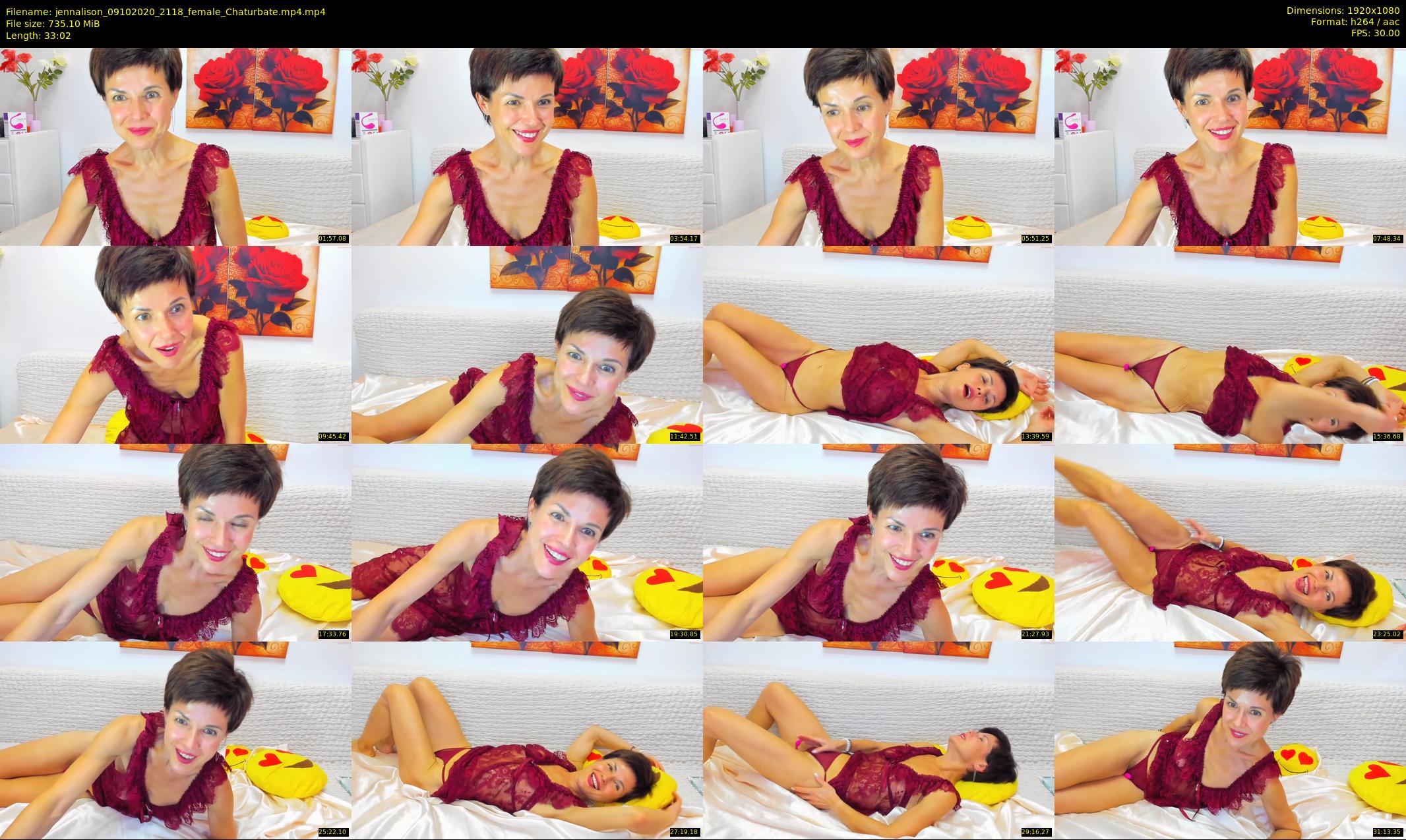 jennalison — 34 minute Chaturbate female cam show recording, 1080p, Oct 9, 2020
