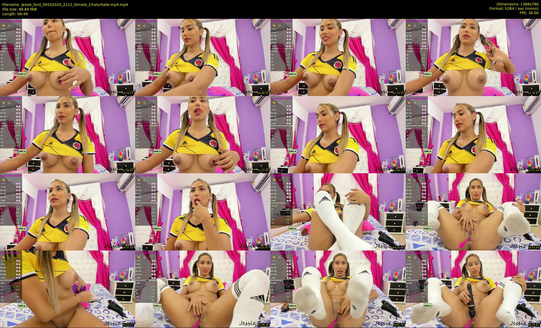 jessie_ford — 7 minute Chaturbate female cam show recording, 720p, Oct 9, 2020