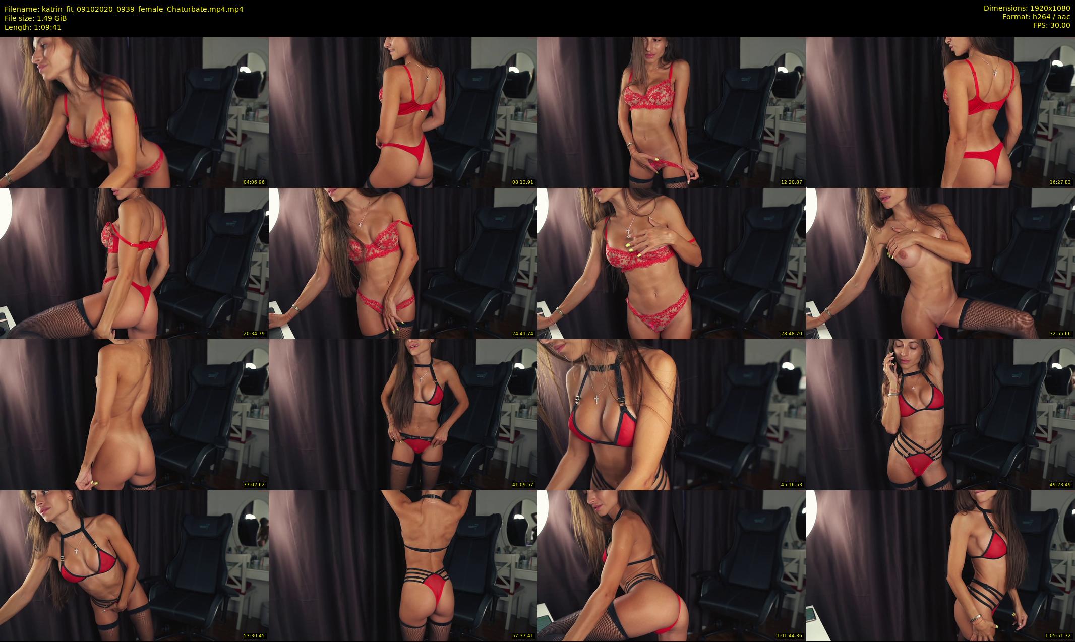 katrin_fit — 70 minute Chaturbate female cam show recording, 1080p, Oct 9, 2020