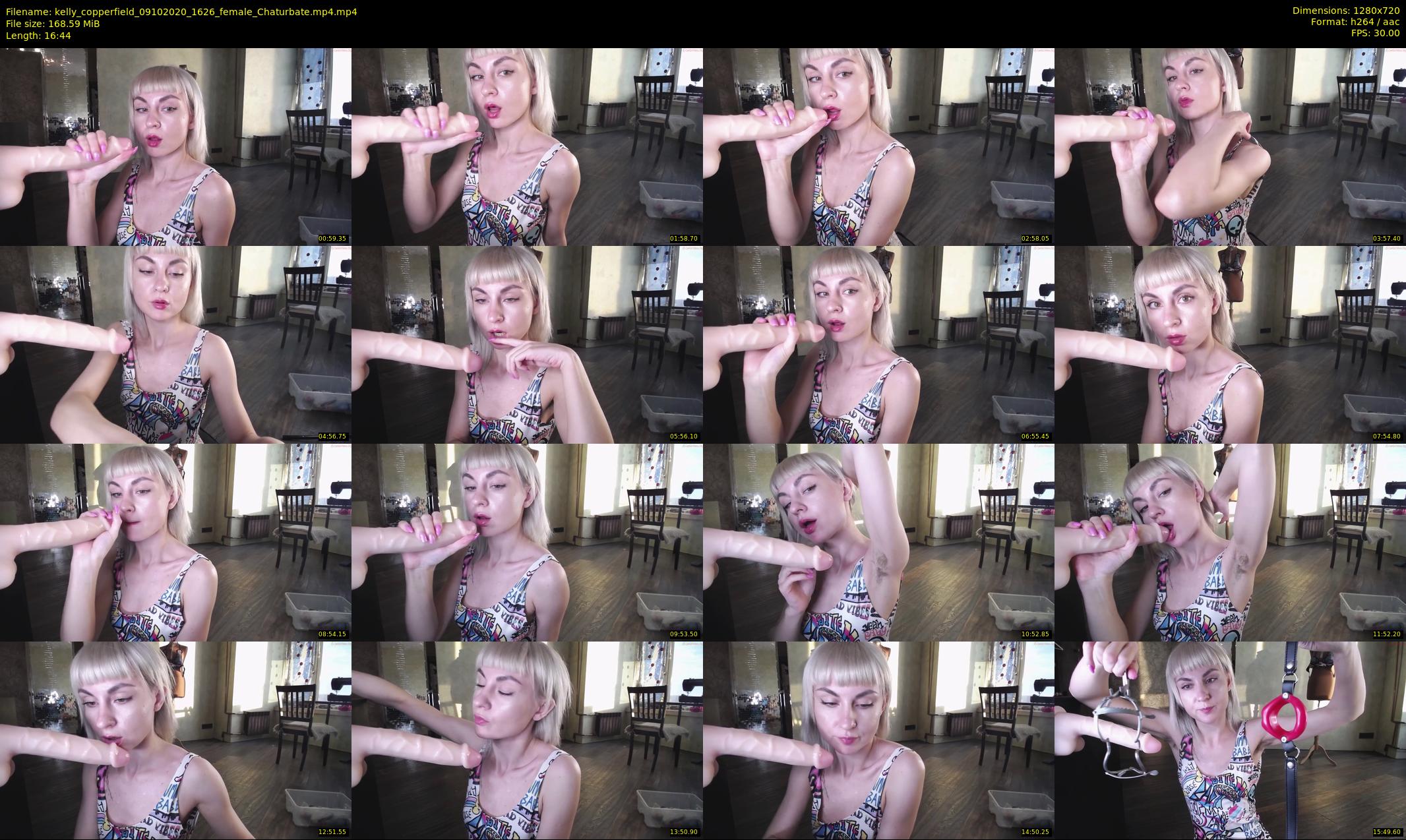 kelly_copperfield — 17 minute Chaturbate female cam show recording, 720p, Oct 9, 2020