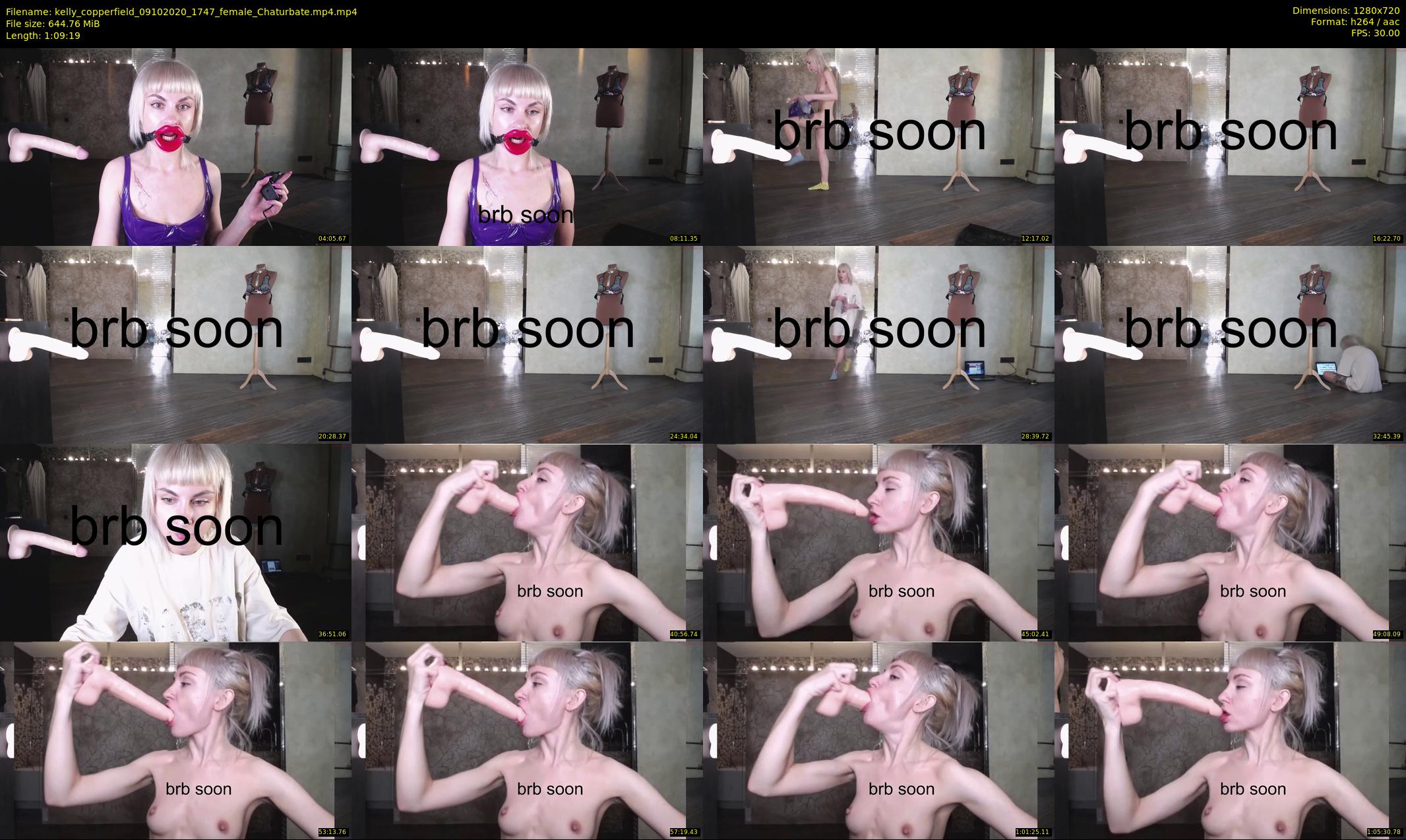 kelly_copperfield — 70 minute Chaturbate female cam show recording, 720p, Oct 9, 2020