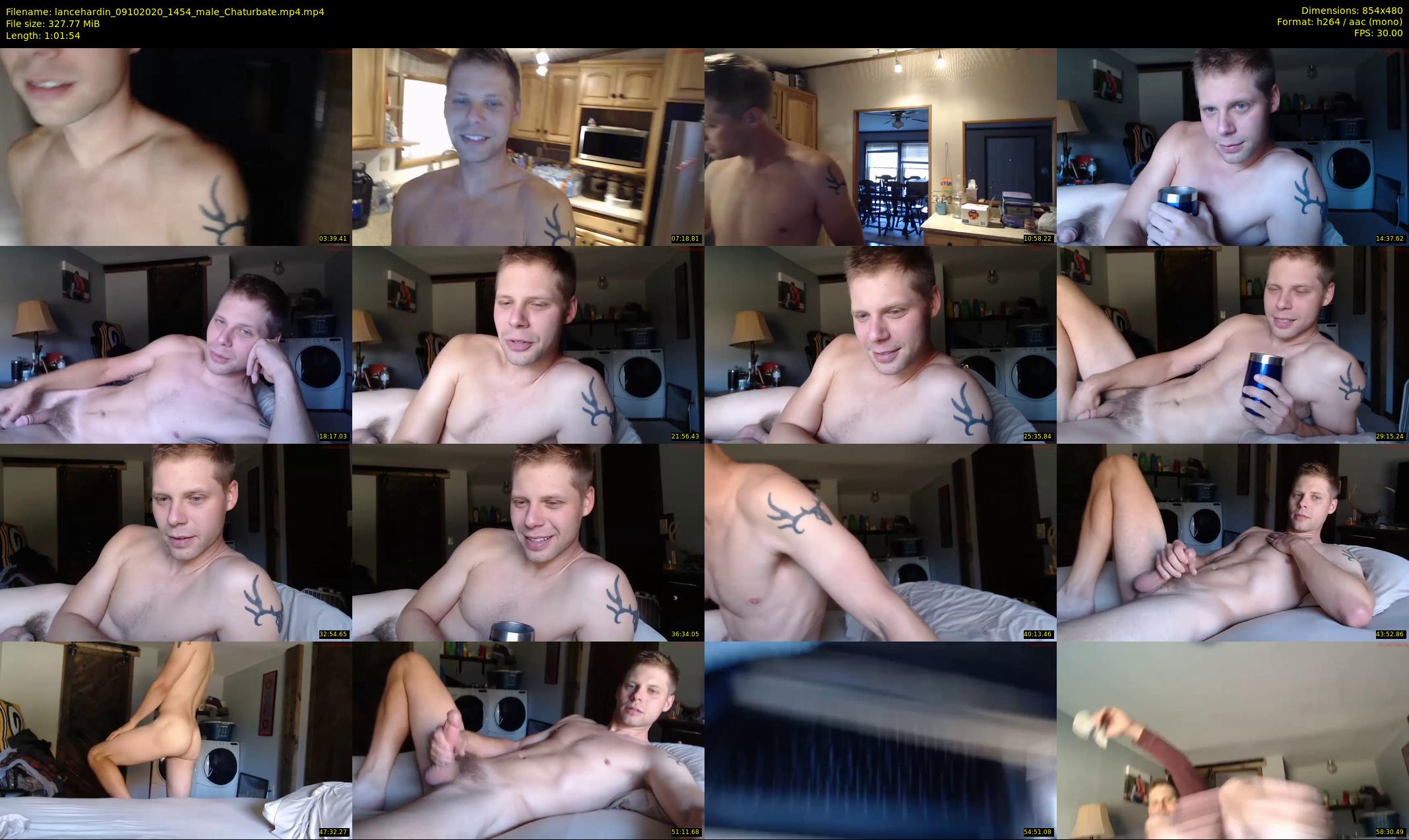 lancehardin — 62 minute Chaturbate male cam show recording, 480p, Oct 9, 2020