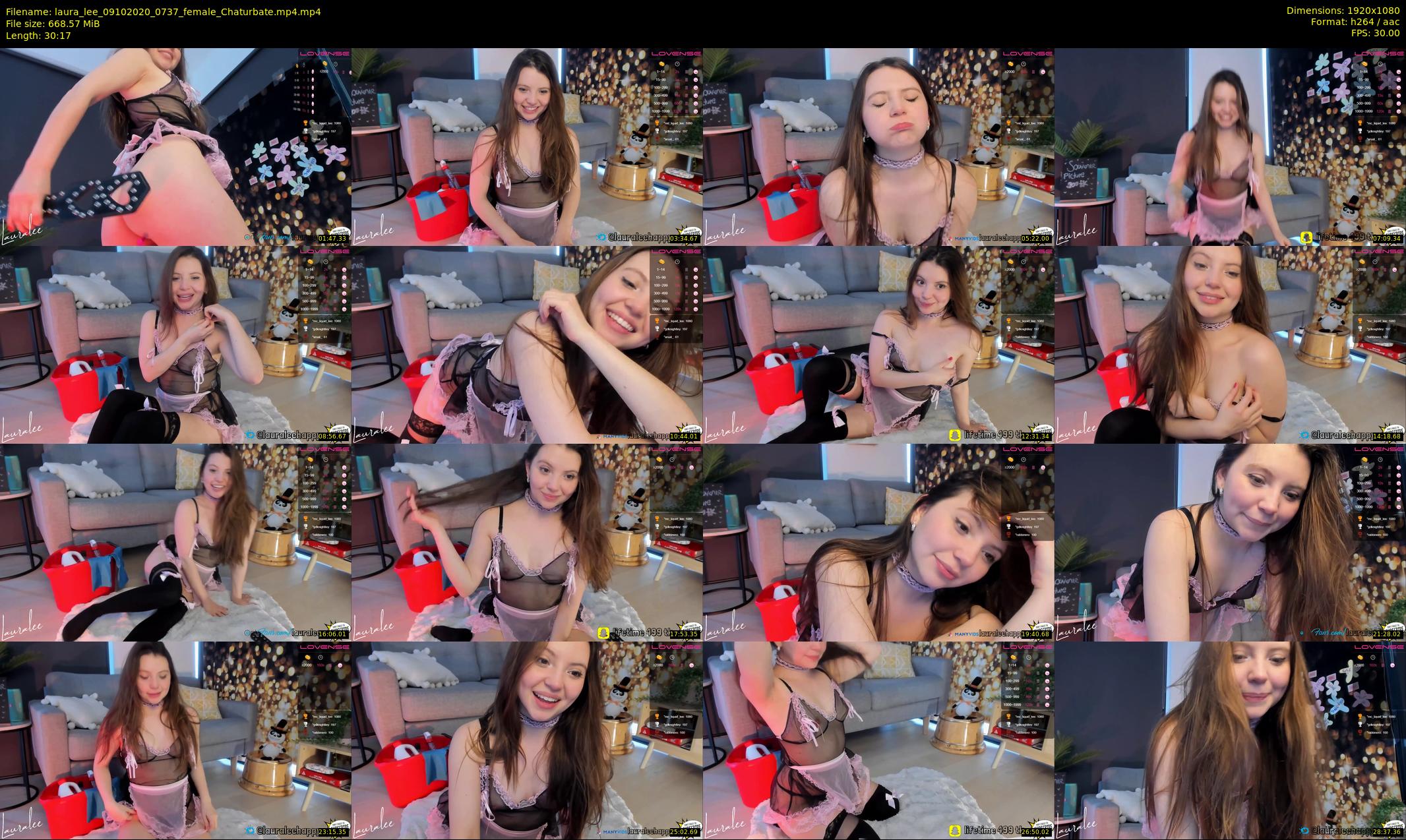 laura_lee — 31 minute Chaturbate female cam show recording, 1080p, Oct 9, 2020