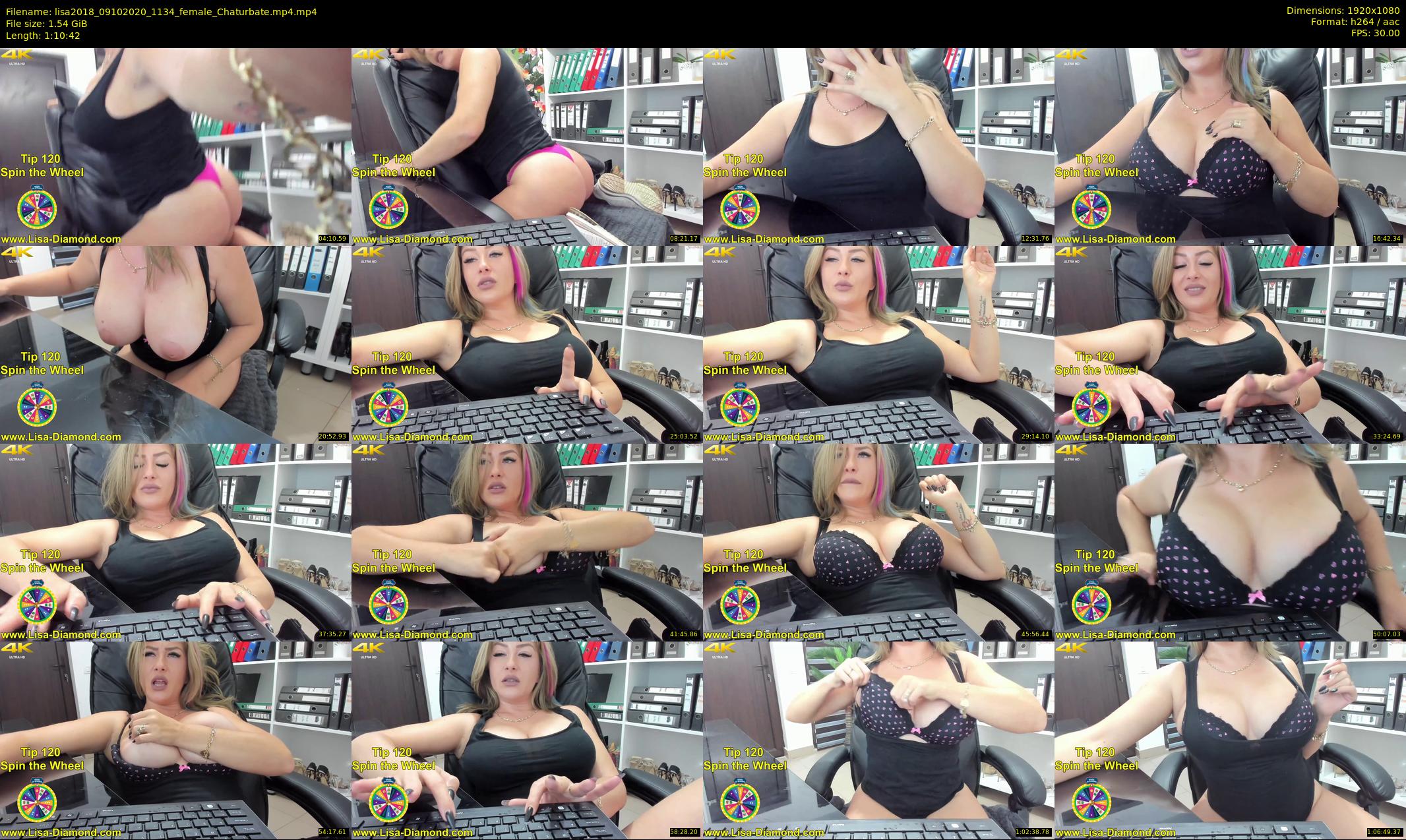 lisa2018 — 71 minute Chaturbate female cam show recording, 1080p, Oct 9, 2020