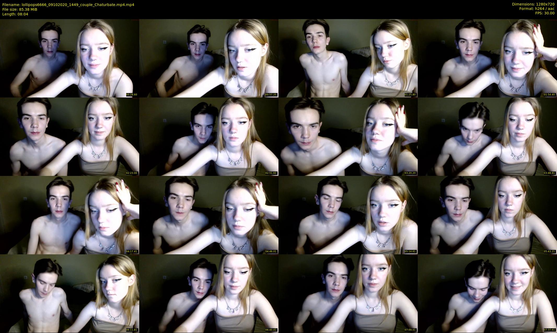 lollipops6666 — 9 minute Chaturbate couple cam show recording, 720p, Oct 9, 2020