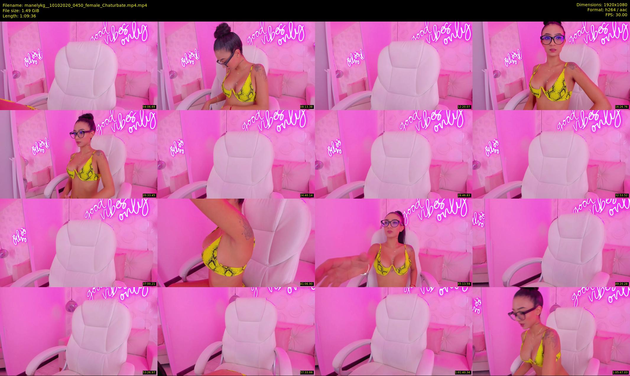 manelykg_ — 70 minute Chaturbate female cam show recording, 1080p, Oct 10, 2020