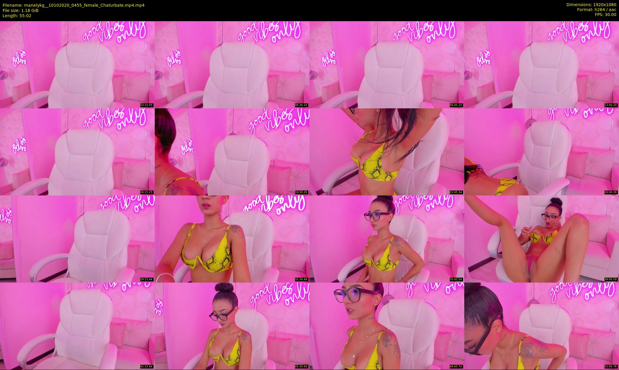 manelykg_ — 56 minute Chaturbate female cam show recording, 1080p, Oct 10, 2020