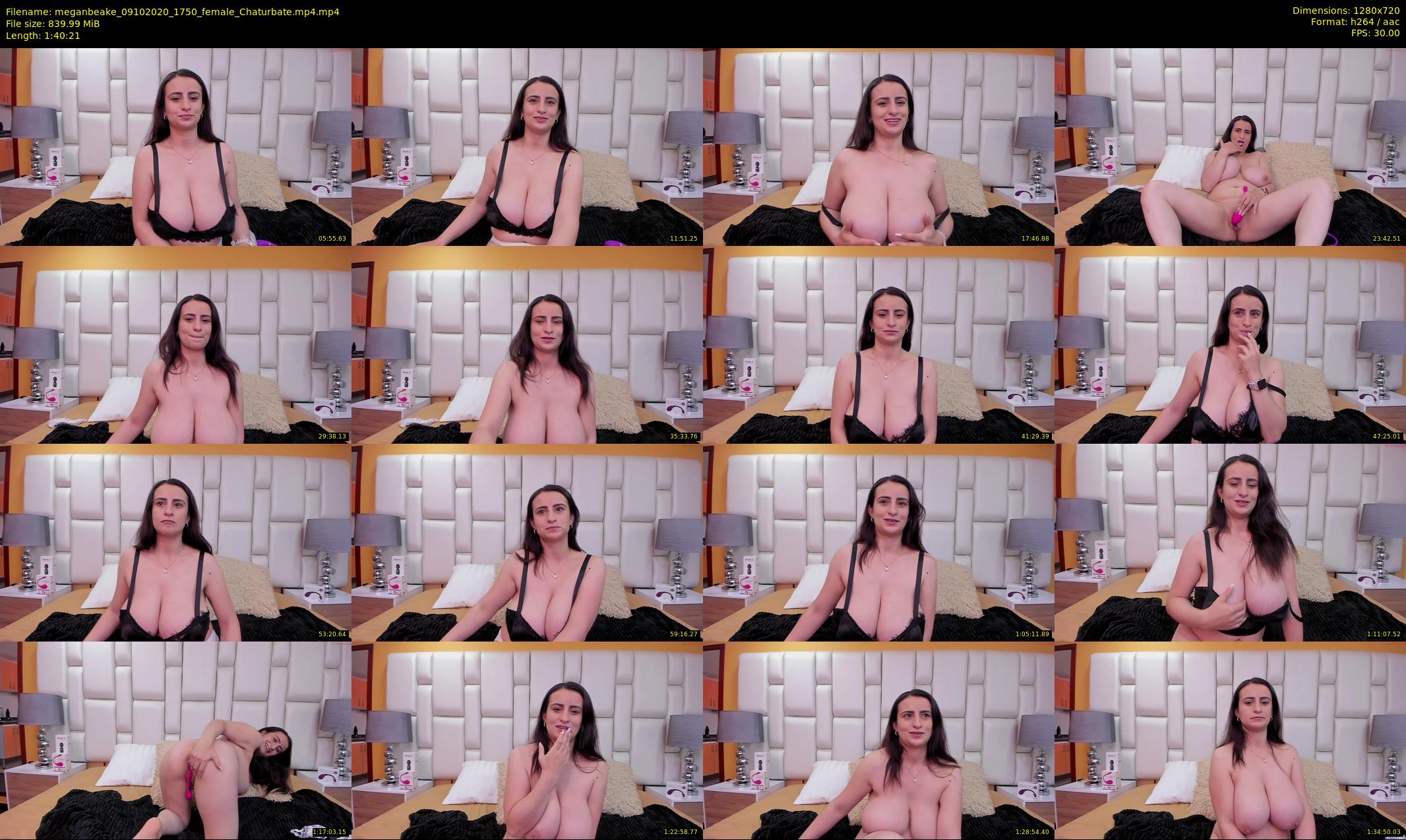 meganbeake — 101 minute Chaturbate female cam show recording, 720p, Oct 9, 2020