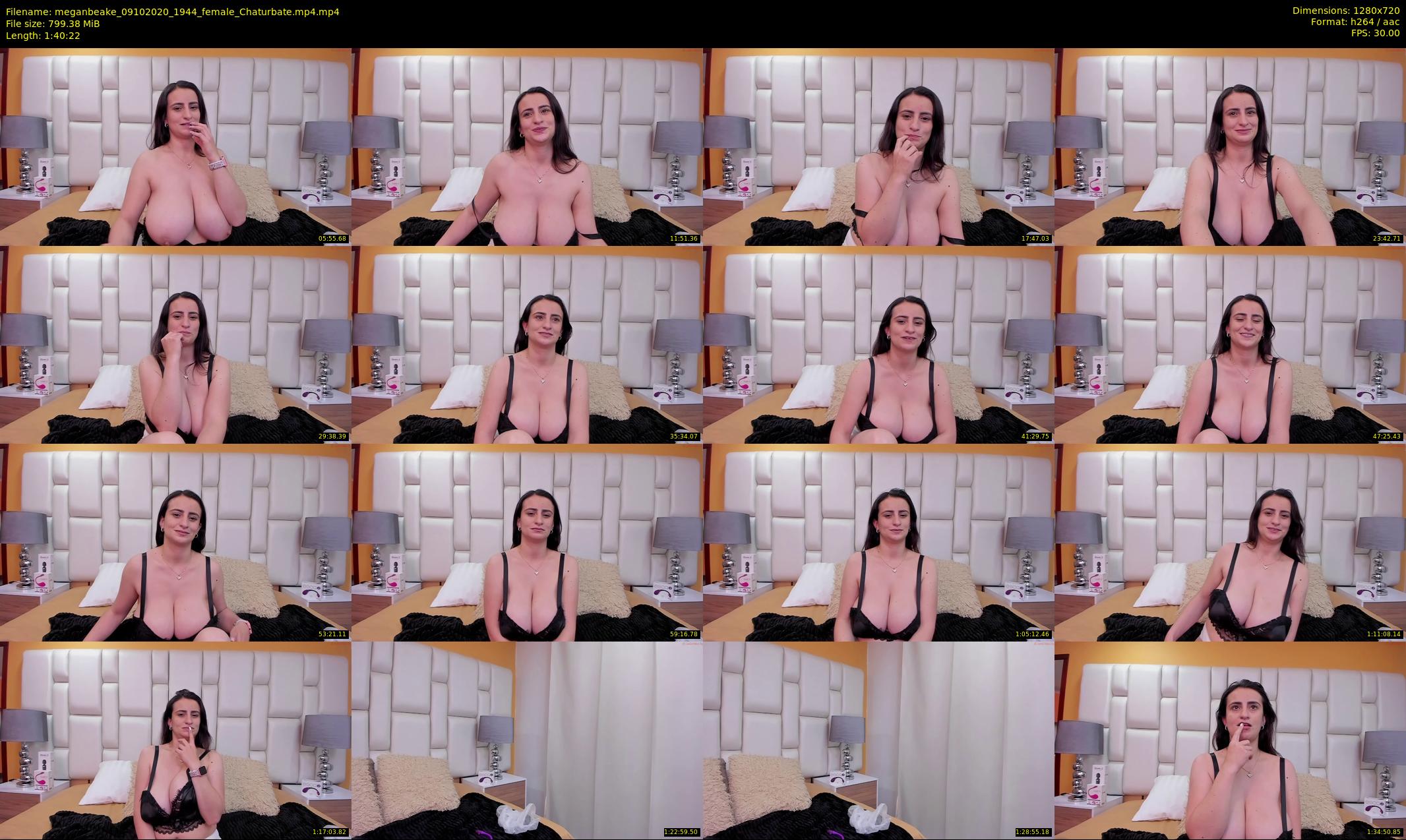 meganbeake — 101 minute Chaturbate female cam show recording, 720p, Oct 9, 2020