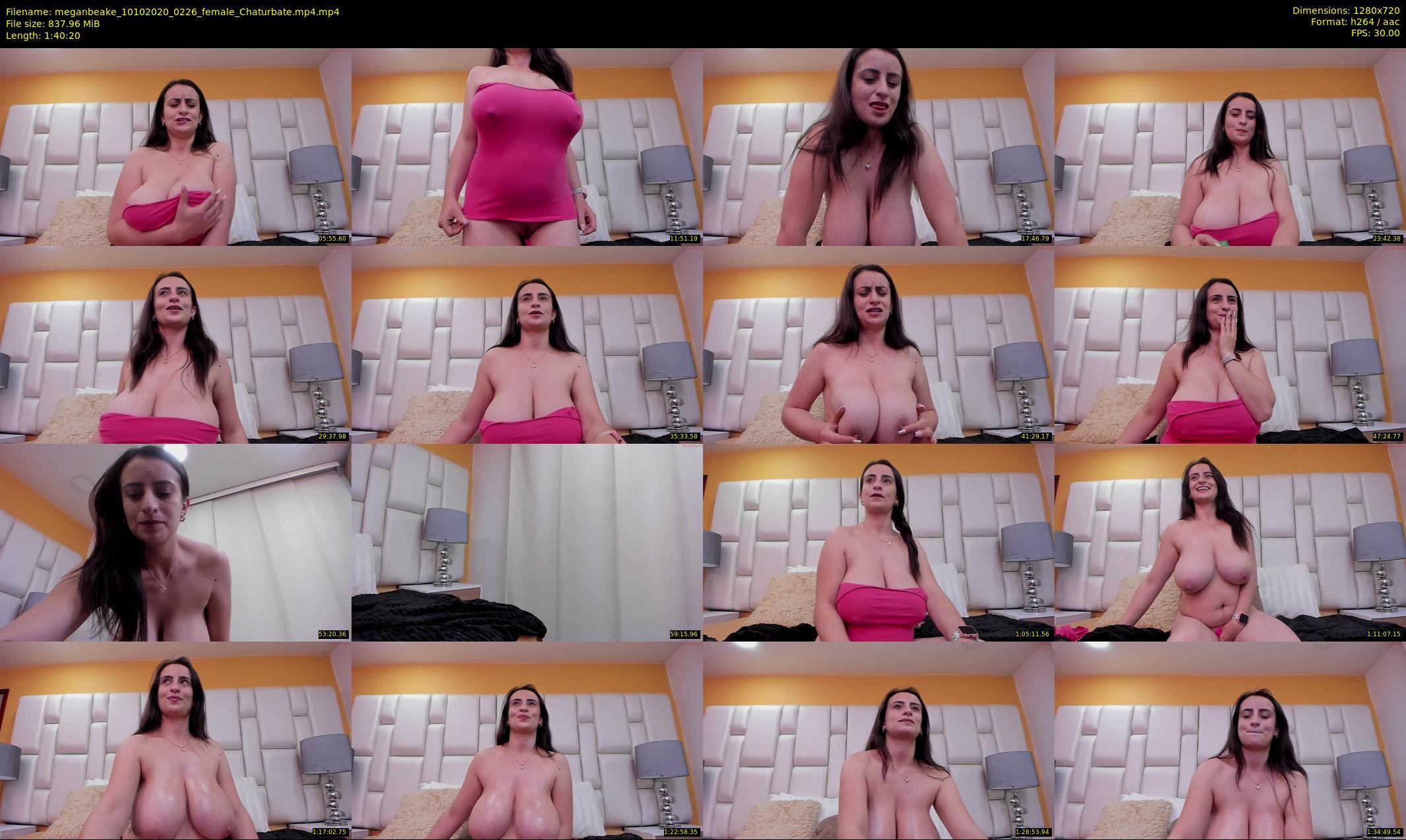 meganbeake — 101 minute Chaturbate female cam show recording, 720p, Oct 10, 2020