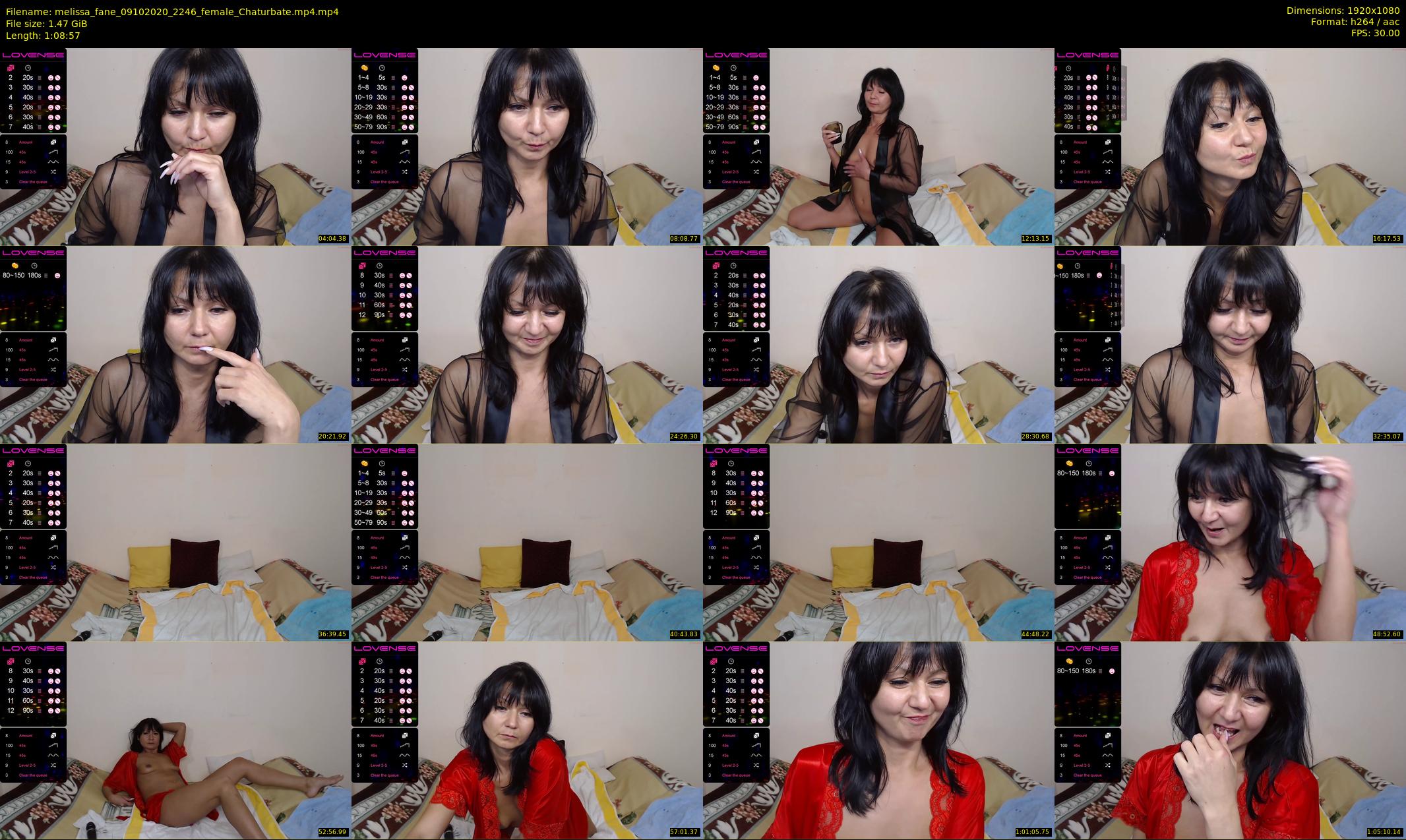 melissa_fane — 69 minute Chaturbate female cam show recording, 1080p, Oct 9, 2020