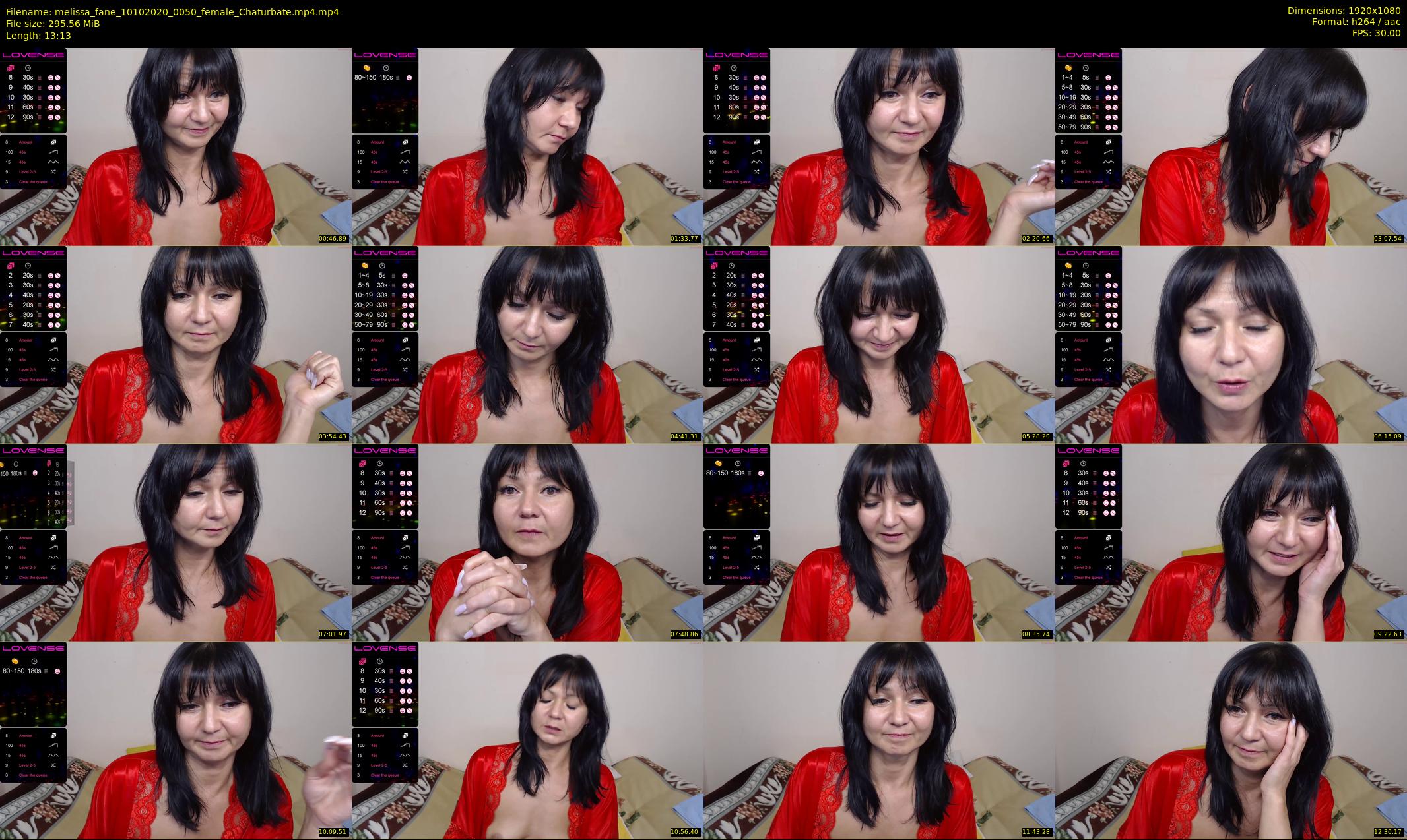 melissa_fane — 14 minute Chaturbate female cam show recording, 1080p, Oct 10, 2020