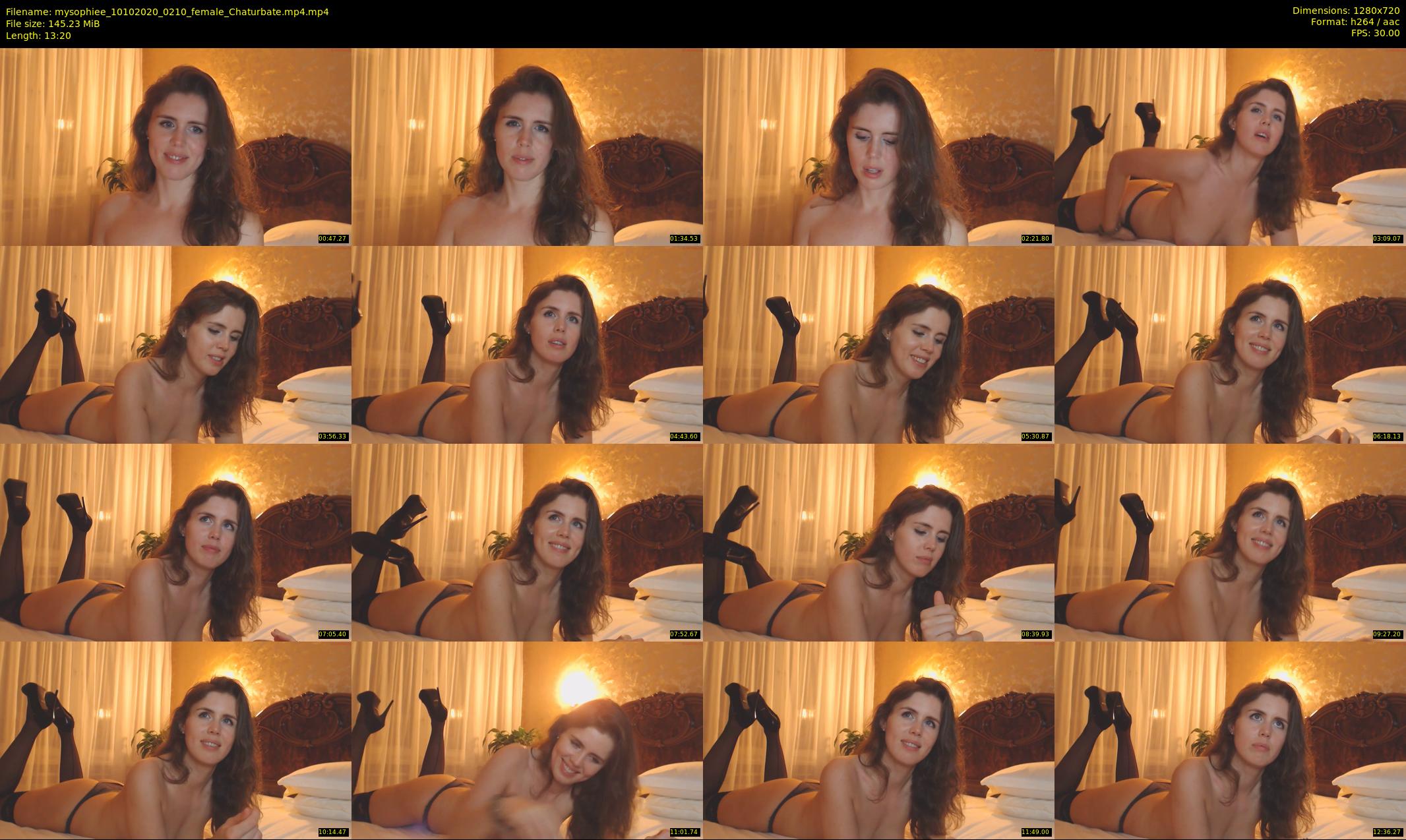 mysophiee — 14 minute Chaturbate female cam show recording, 720p, Oct 10, 2020