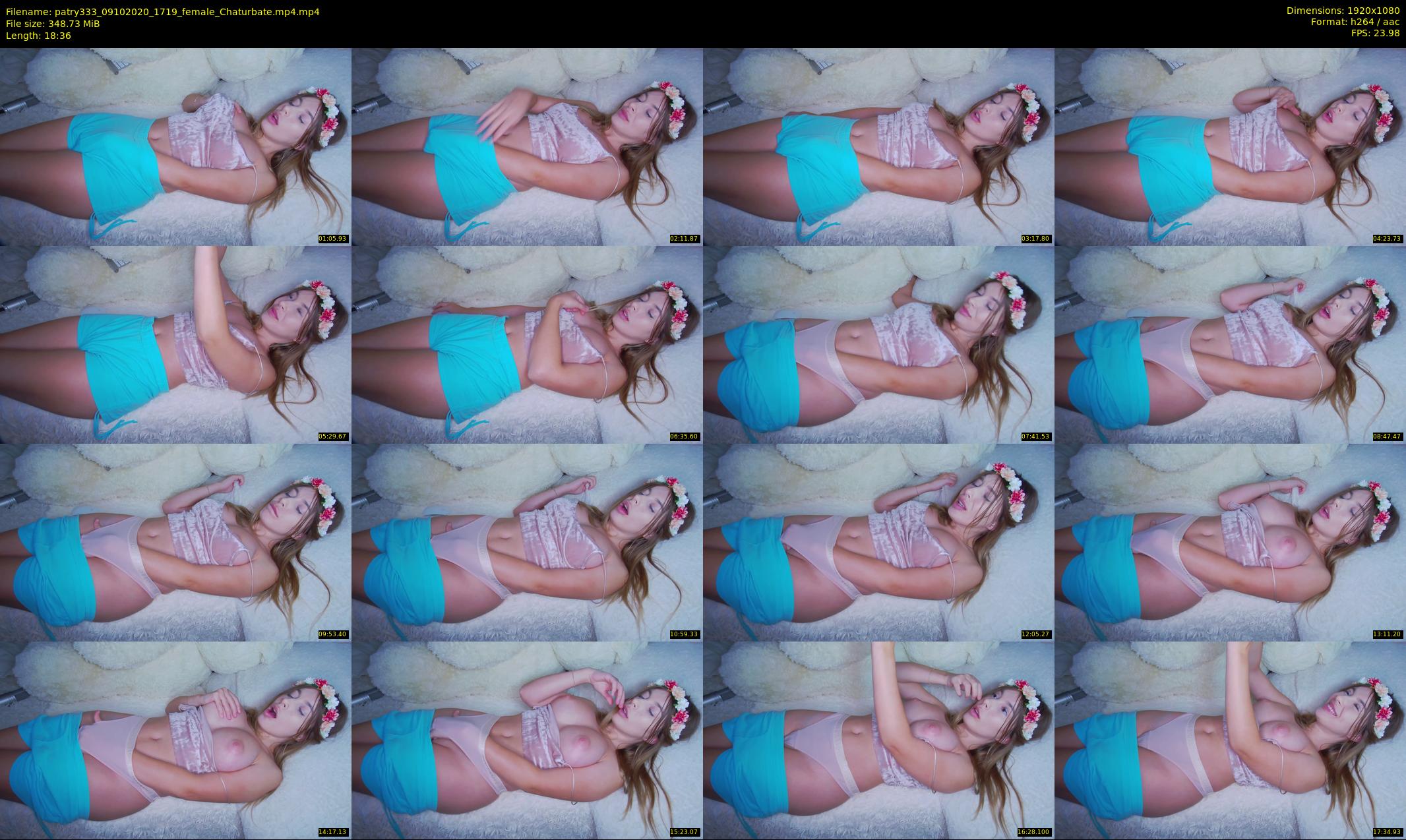 patry333 — 19 minute Chaturbate female cam show recording, 1080p, Oct 9, 2020
