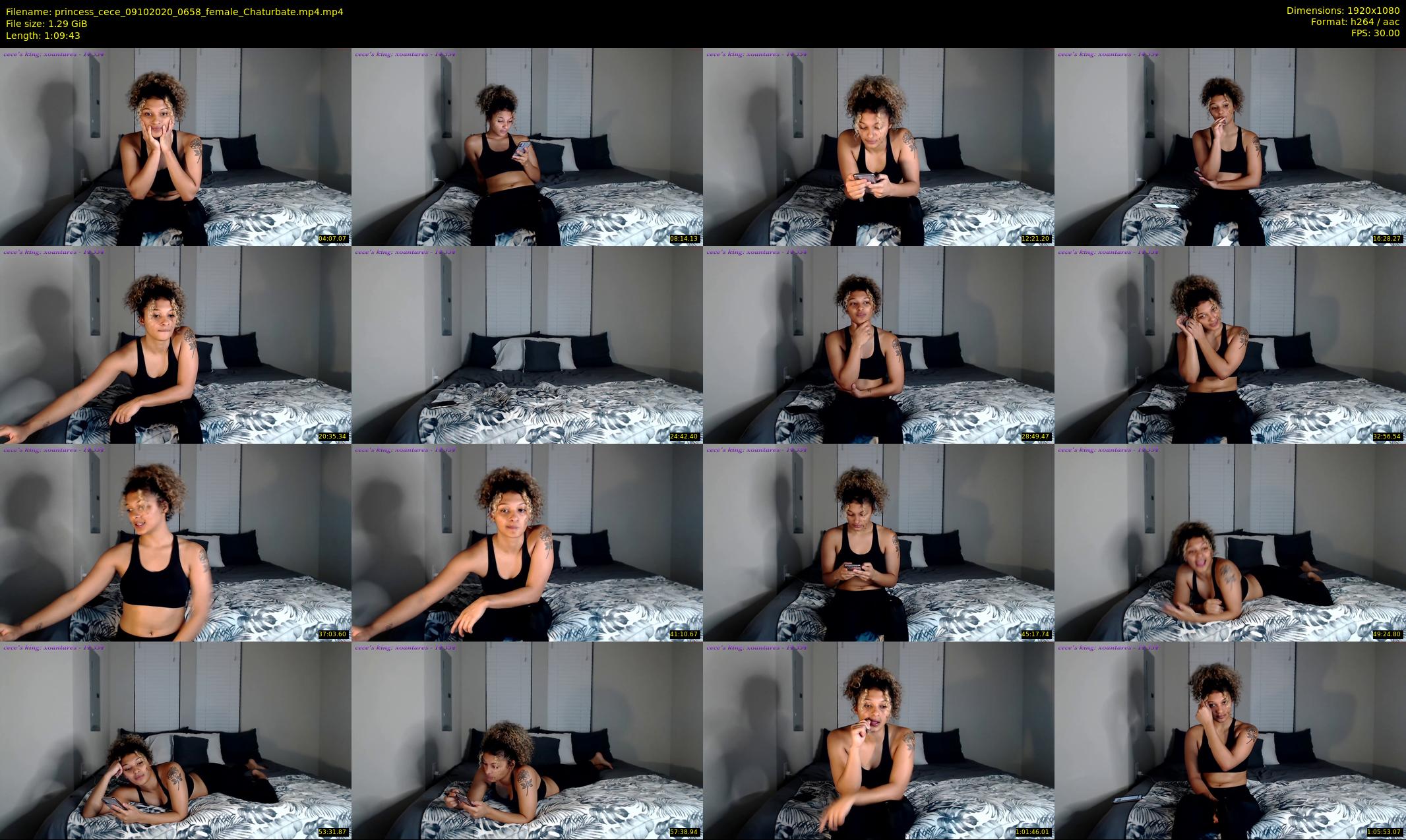 princess_cece — 70 minute Chaturbate female cam show recording, 1080p, Oct 9, 2020