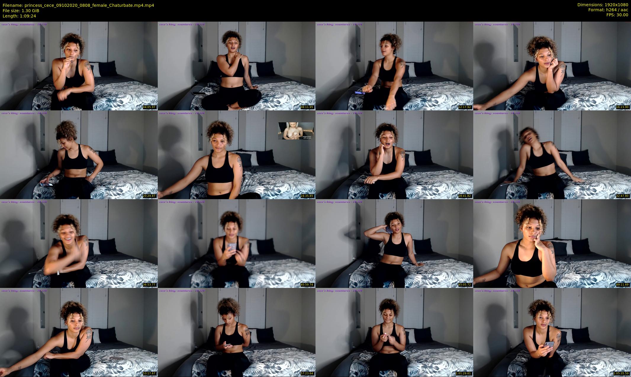 princess_cece — 70 minute Chaturbate female cam show recording, 1080p, Oct 9, 2020
