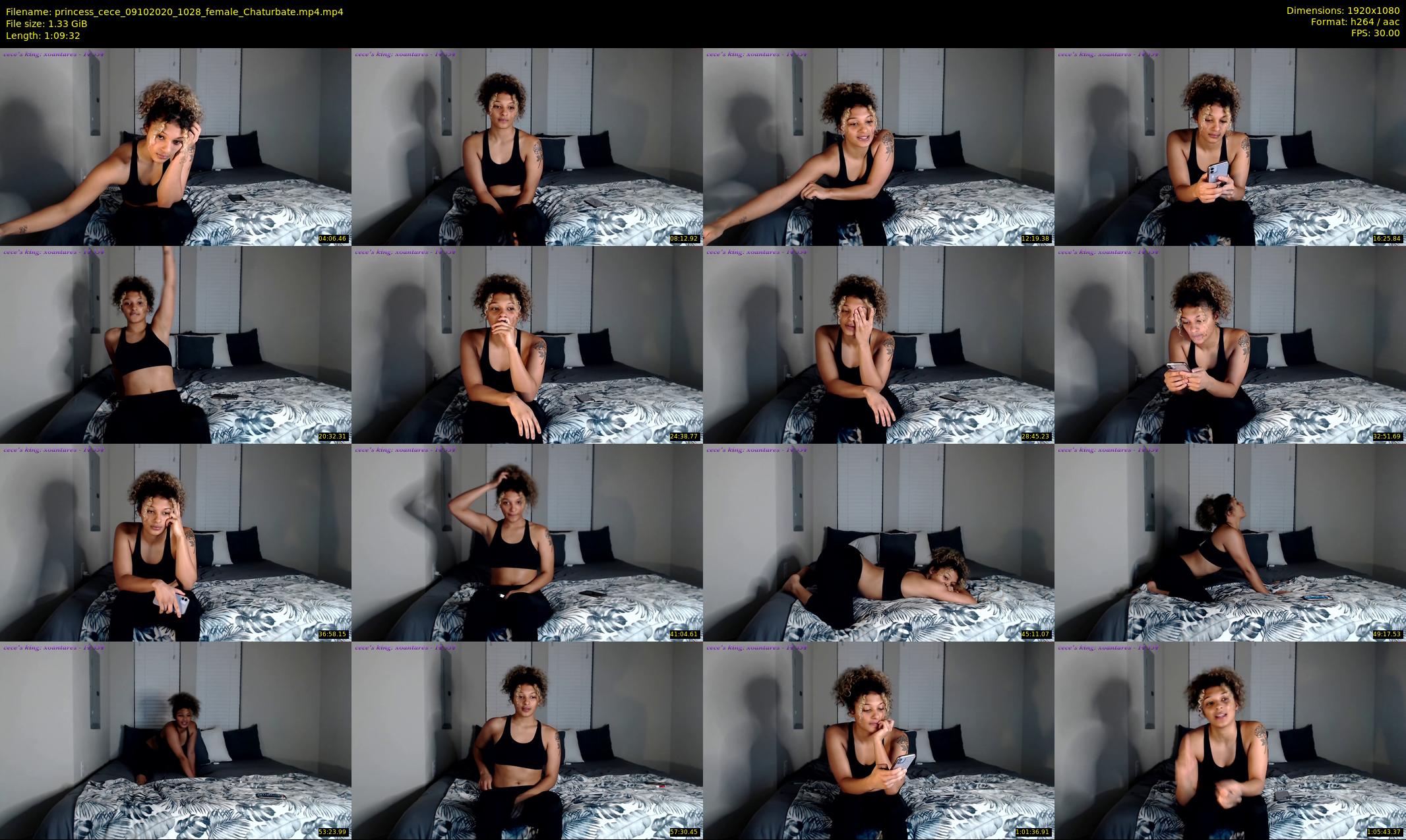 princess_cece — 70 minute Chaturbate female cam show recording, 1080p, Oct 9, 2020