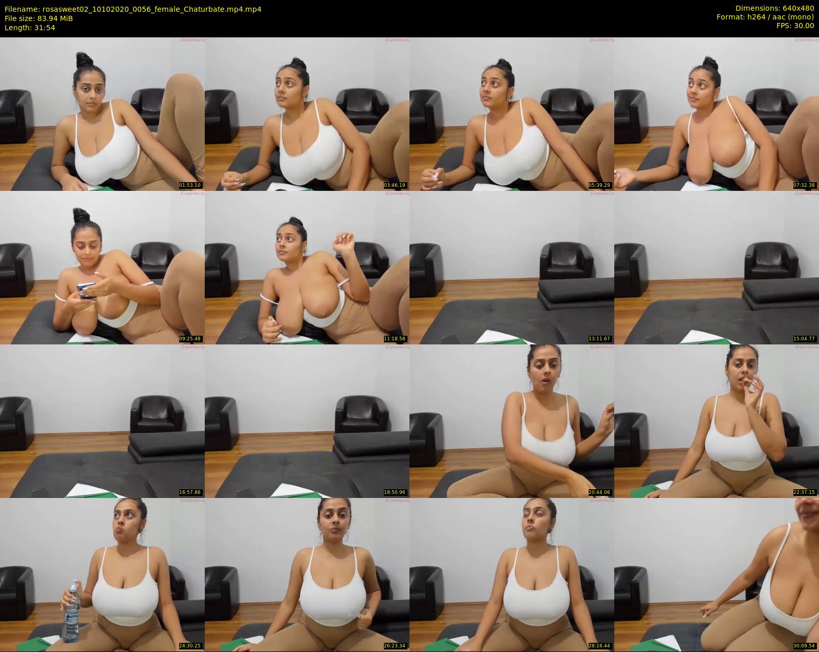 rosasweet02 — 32 minute Chaturbate female cam show recording, 480p, Oct 10, 2020