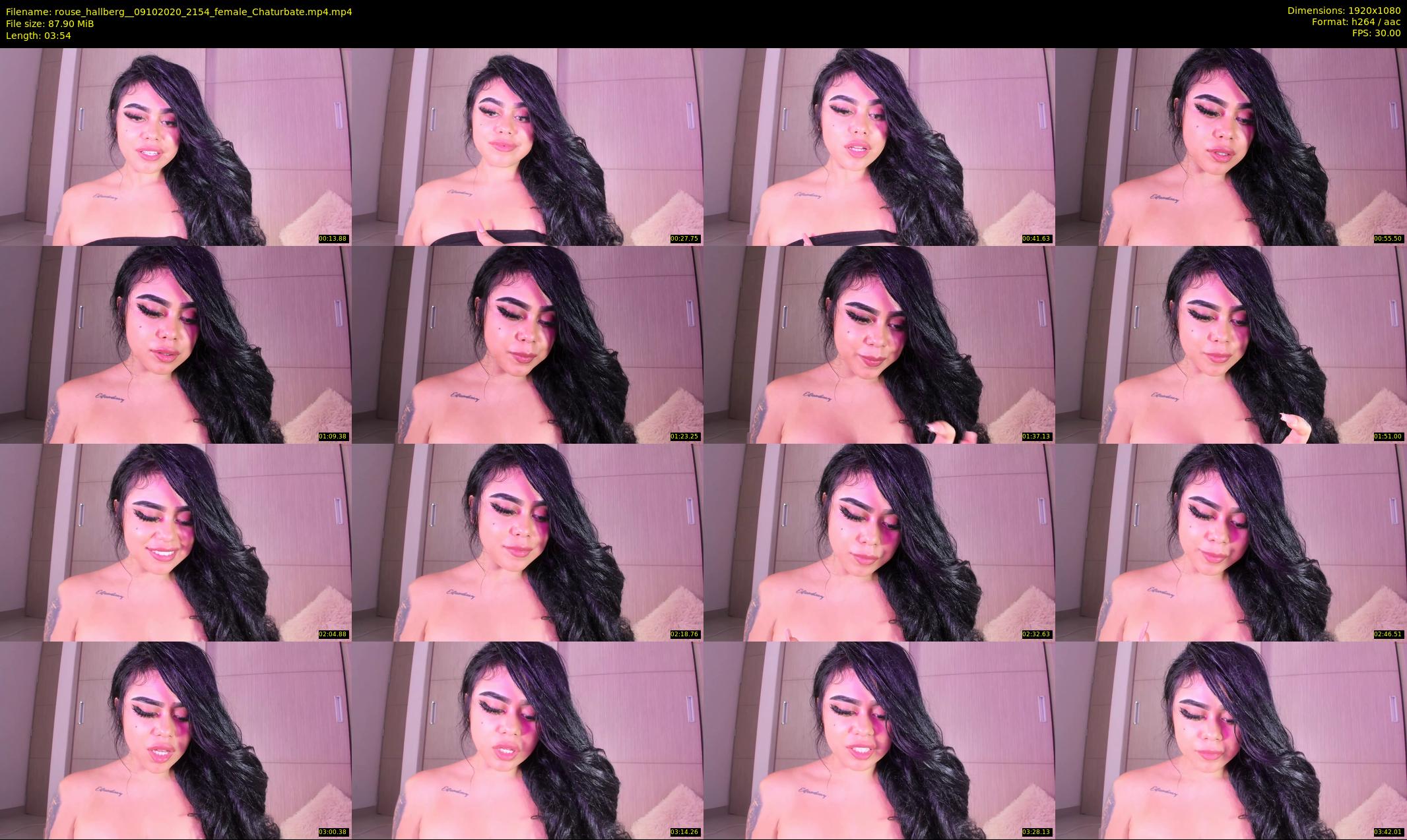 rouse_hallberg_ — 4 minute Chaturbate female cam show recording, 1080p, Oct 9, 2020