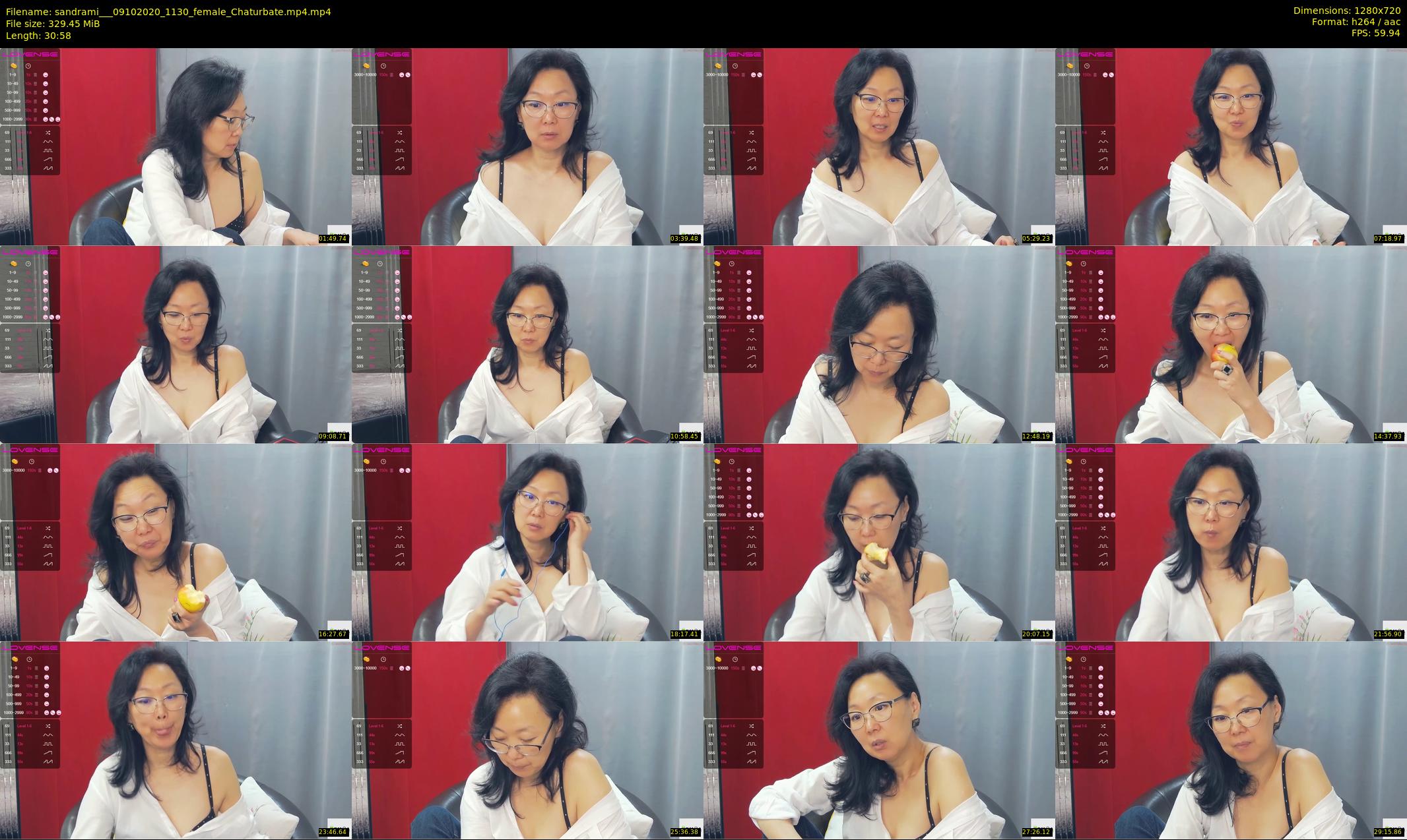 sandrami__ — 31 minute Chaturbate female cam show recording, 720p, Oct 9, 2020