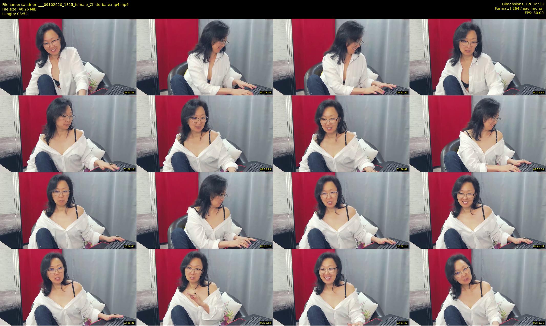 sandrami__ — 4 minute Chaturbate female cam show recording, 720p, Oct 9, 2020