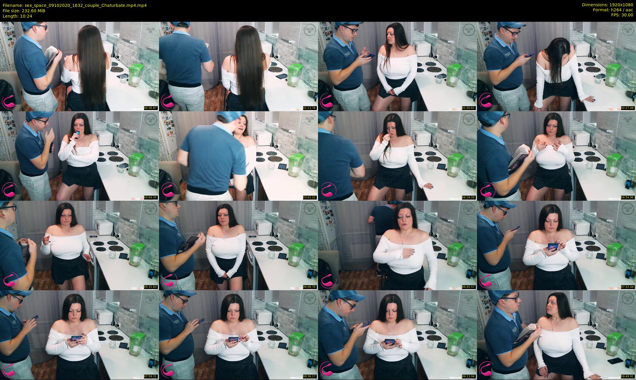 sex_space — 11 minute Chaturbate couple cam show recording, 1080p, Oct 9, 2020