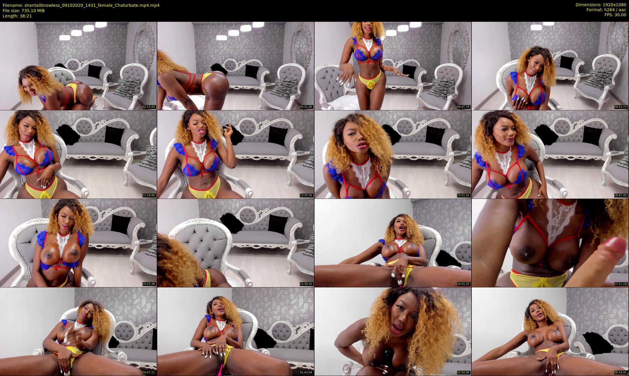 shantallknowless — 39 minute Chaturbate female cam show recording, 1080p, Oct 9, 2020