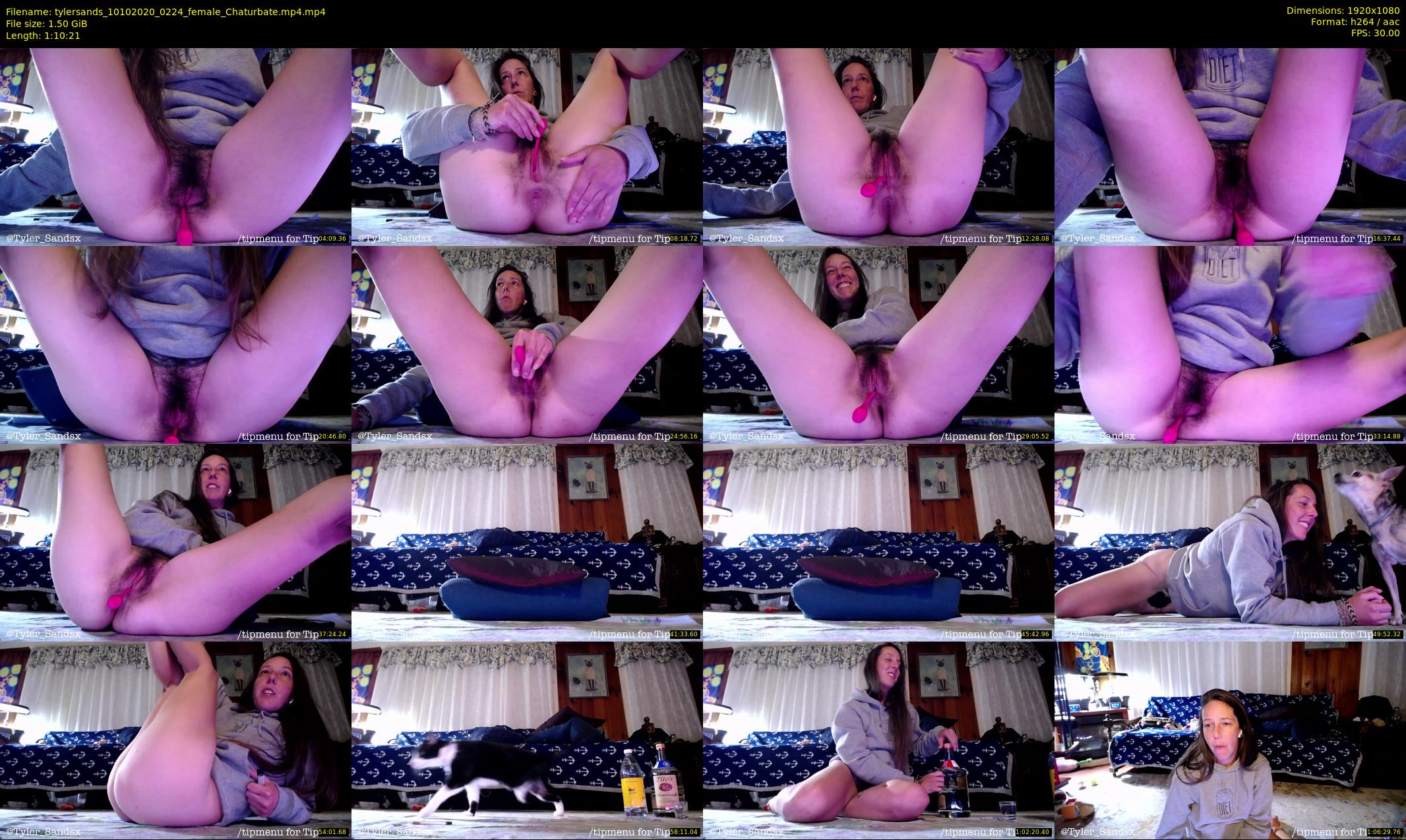 tylersands — 71 minute Chaturbate female cam show recording, 1080p, Oct 10, 2020