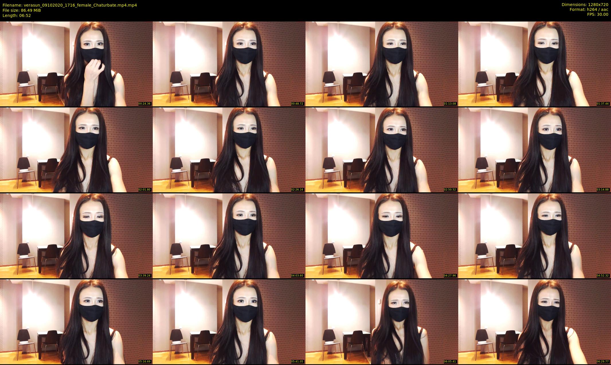verasun — 7 minute Chaturbate female cam show recording, 720p, Oct 9, 2020