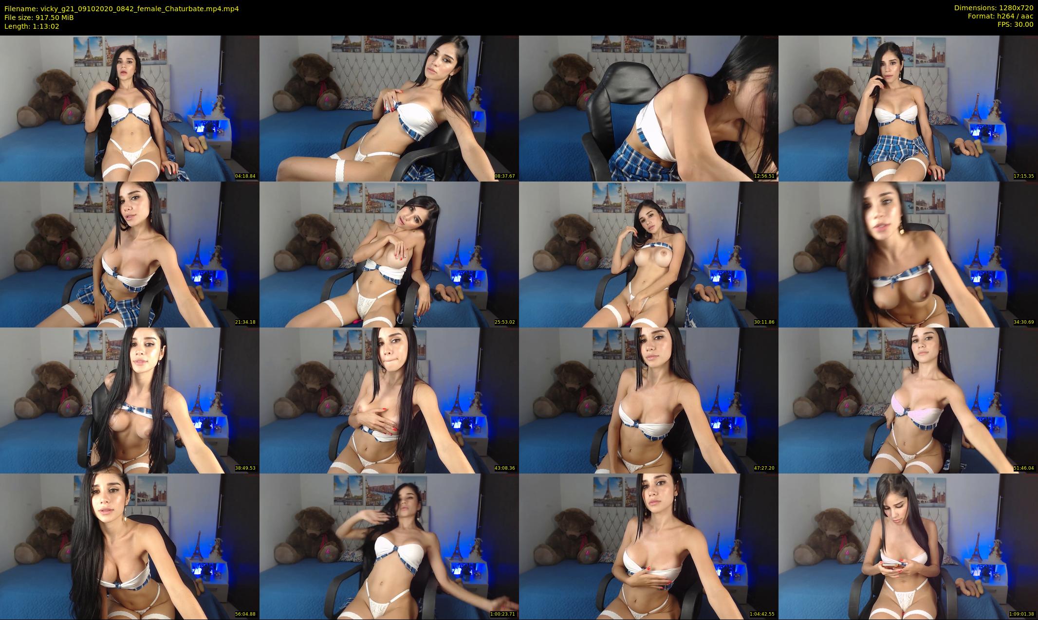 vicky_g21 — 74 minute Chaturbate female cam show recording, 720p, Oct 9, 2020
