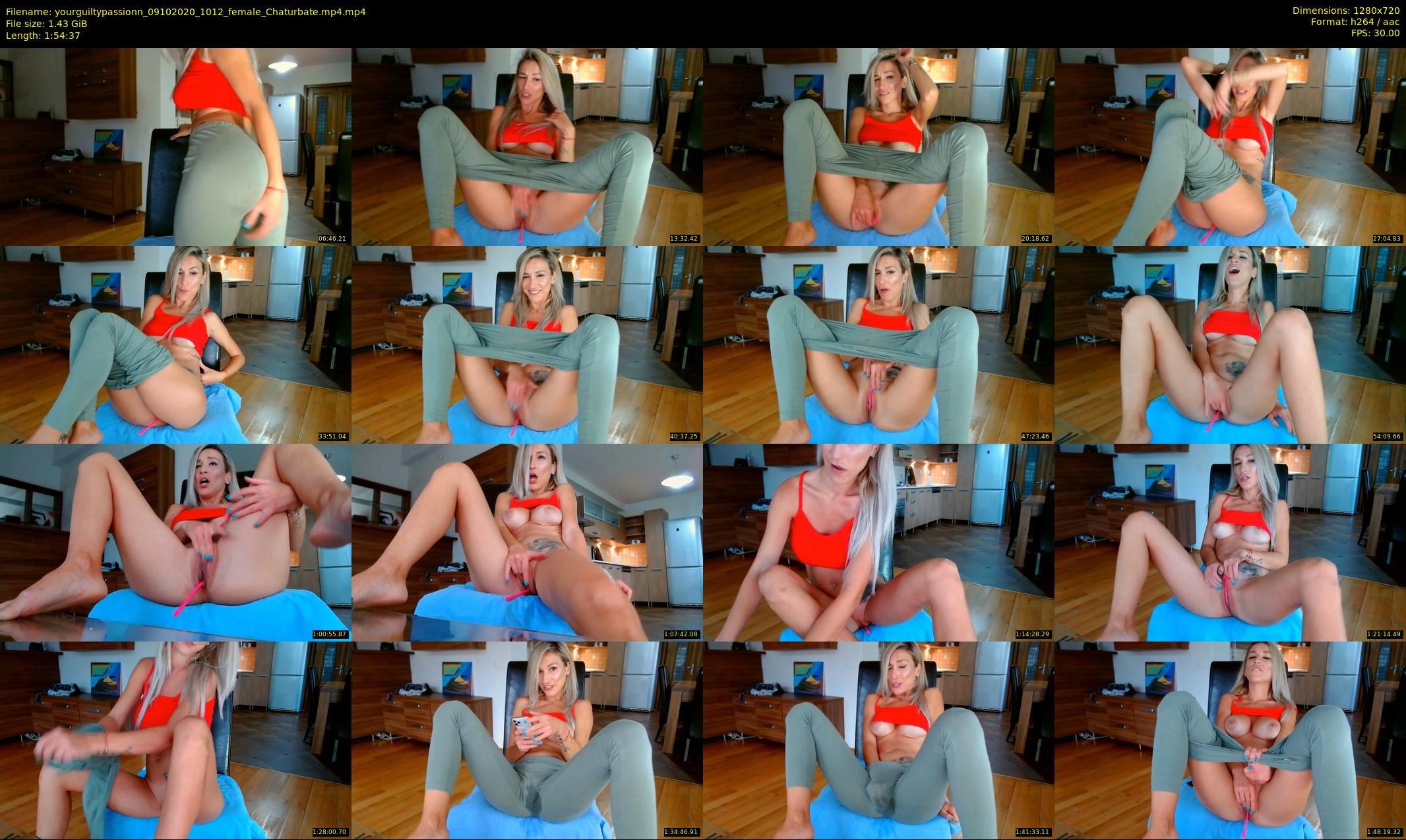 yourguiltypassionn — 115 minute Chaturbate female cam show recording, 720p, Oct 9, 2020