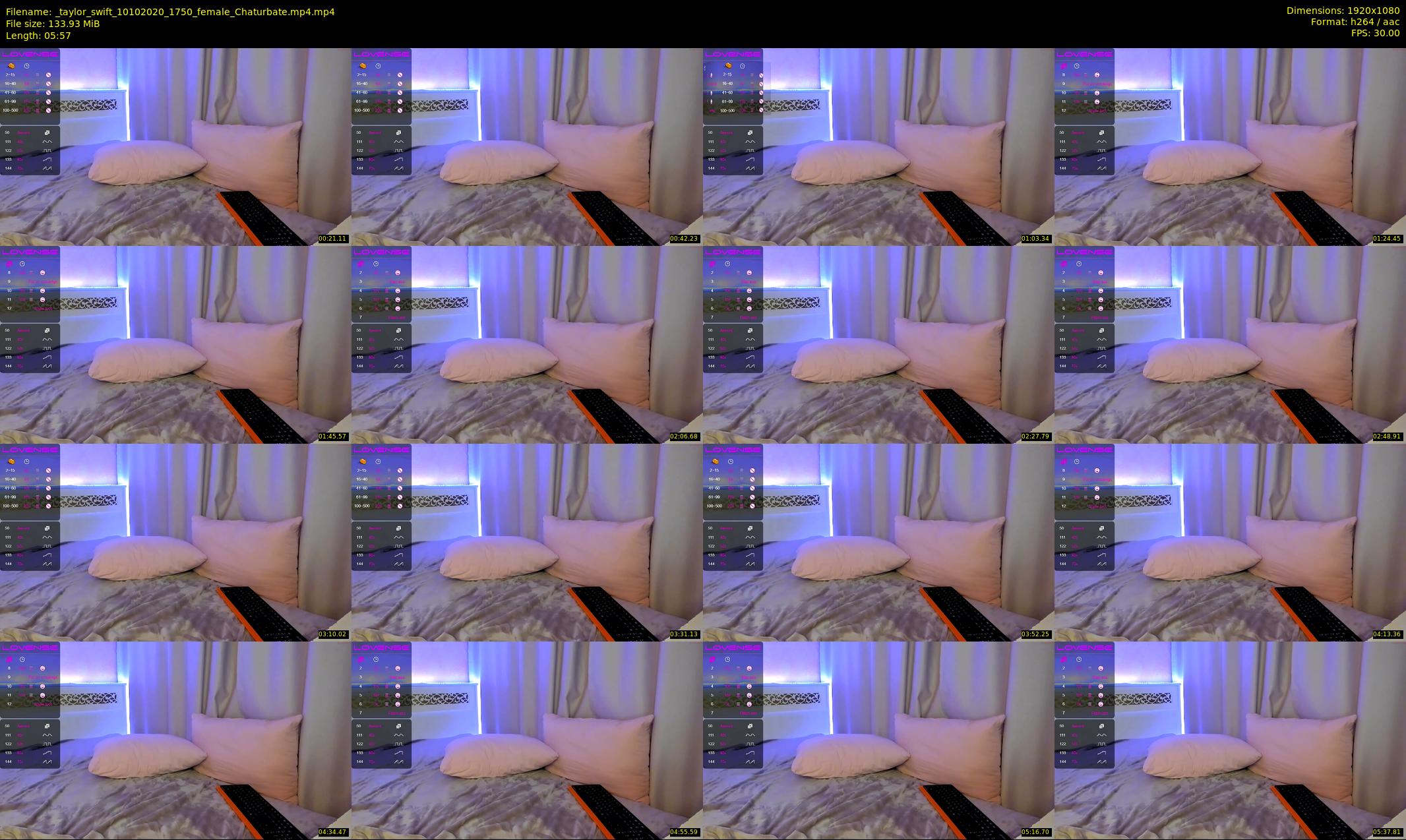 _taylor_swift — 6 minute Chaturbate female cam show recording, 1080p, Oct 10, 2020