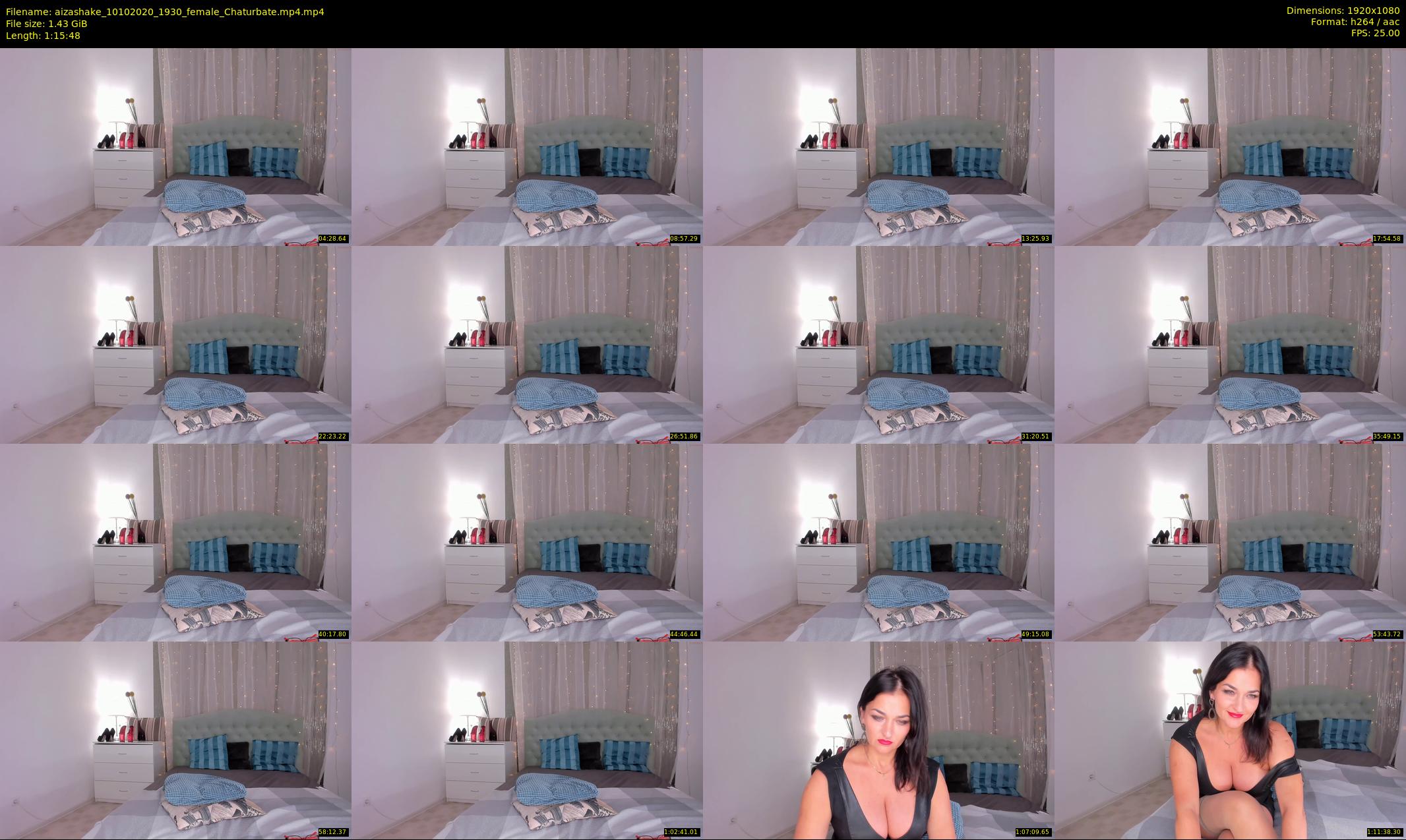 aizashake — 76 minute Chaturbate female cam show recording, 1080p, Oct 10, 2020