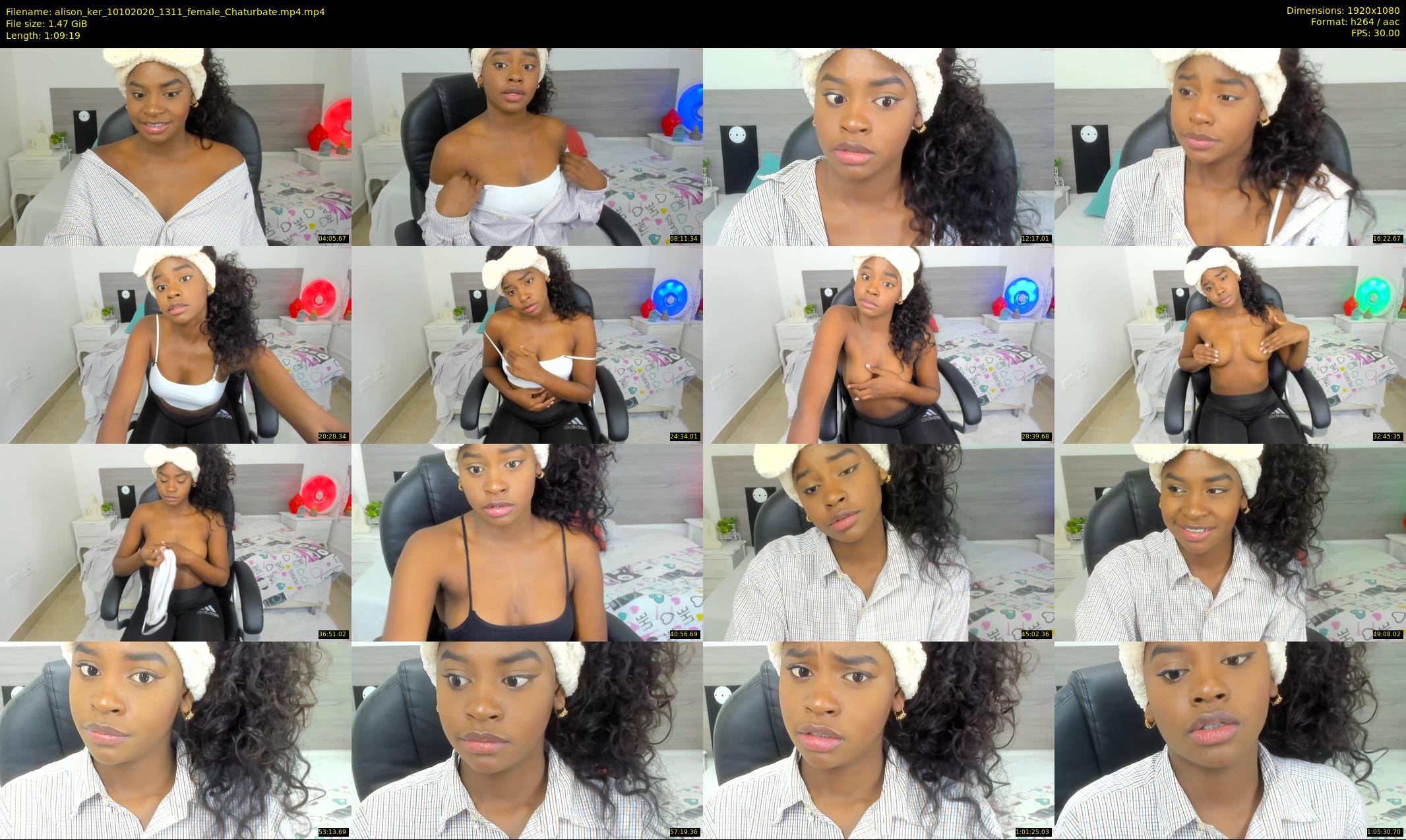 alison_ker — 70 minute Chaturbate female cam show recording, 1080p, Oct 10, 2020