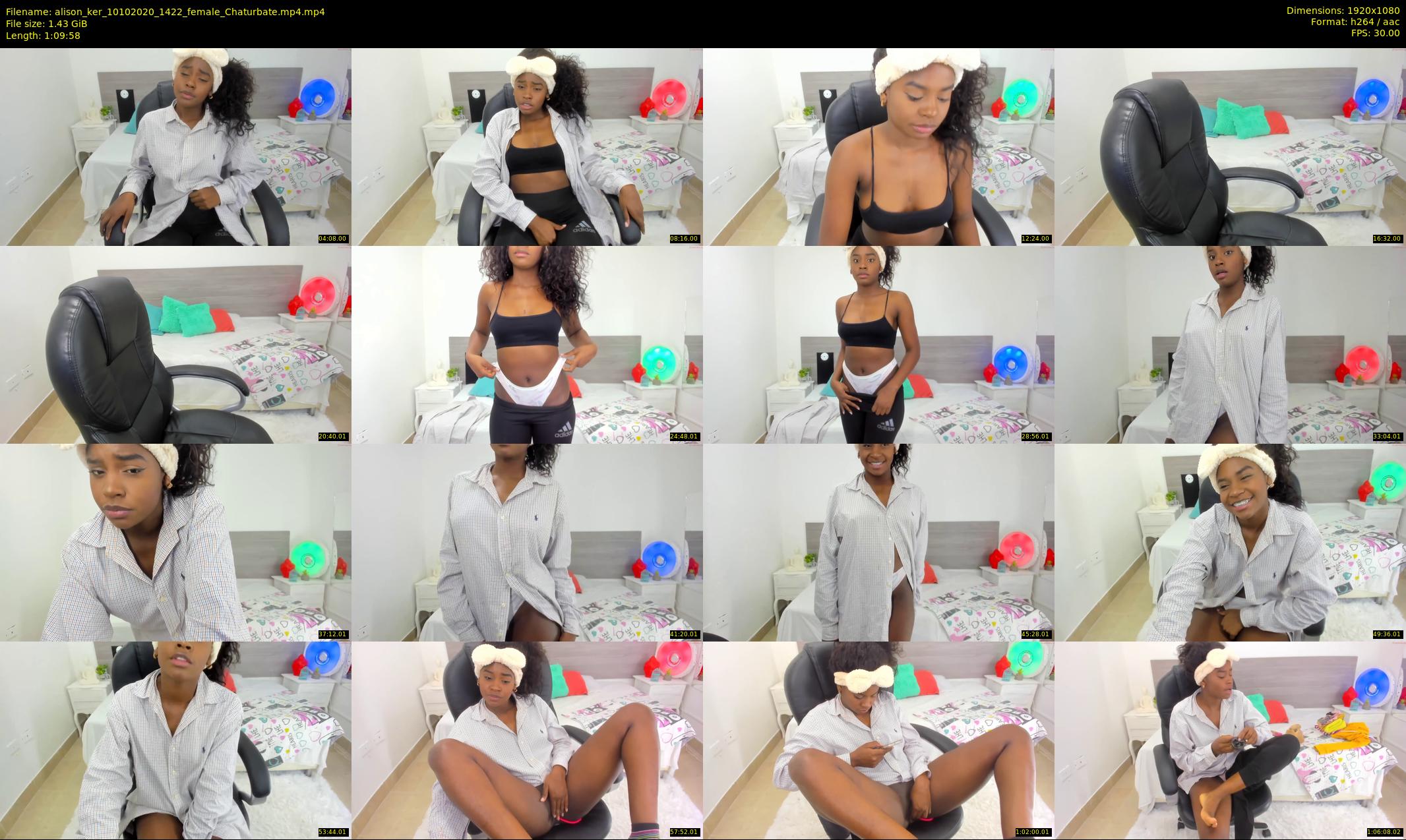 alison_ker — 70 minute Chaturbate female cam show recording, 1080p, Oct 10, 2020