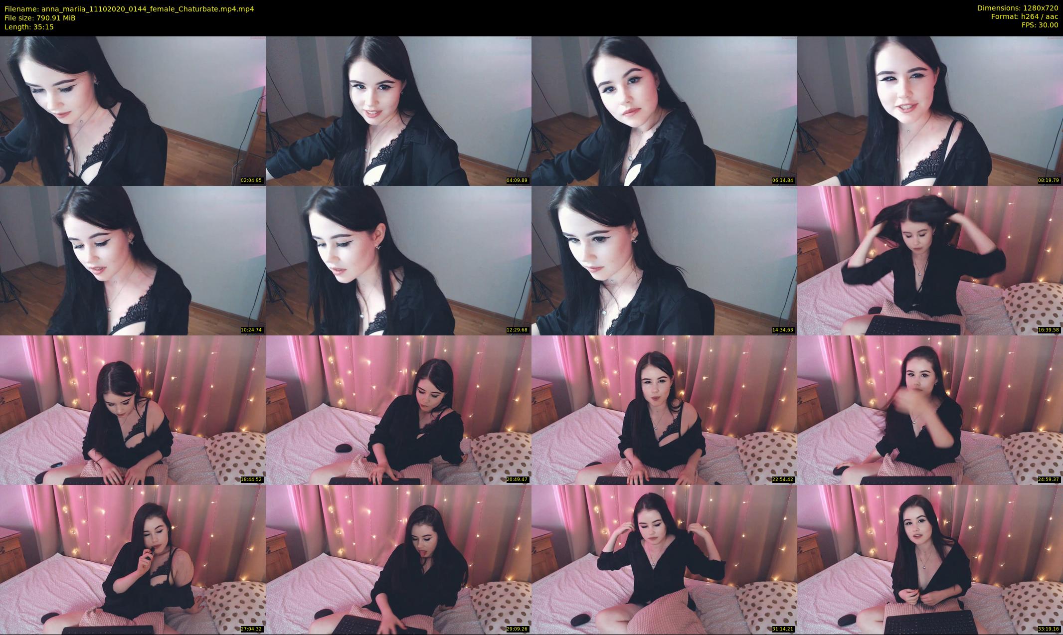 anna_mariia — 36 minute Chaturbate couple cam show recording, 720p, Oct 11, 2020
