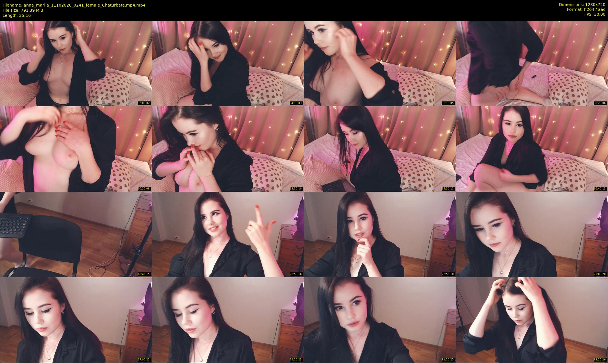 anna_mariia — 36 minute Chaturbate couple cam show recording, 720p, Oct 11, 2020