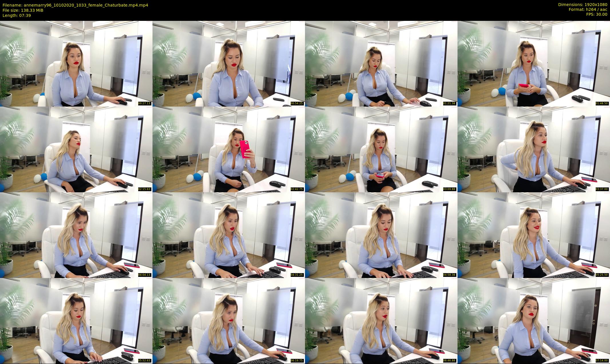 annemarry96 — 8 minute Chaturbate female cam show recording, 1080p, Oct 10, 2020
