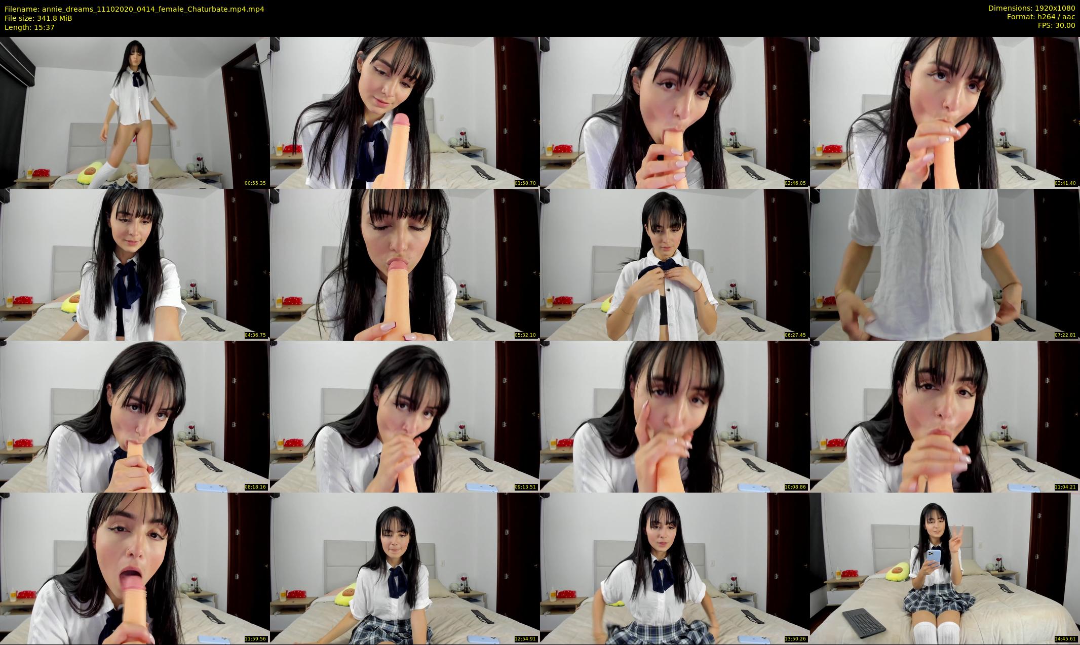 annie_dreams — 16 minute Chaturbate female cam show recording, 1080p, Oct 11, 2020