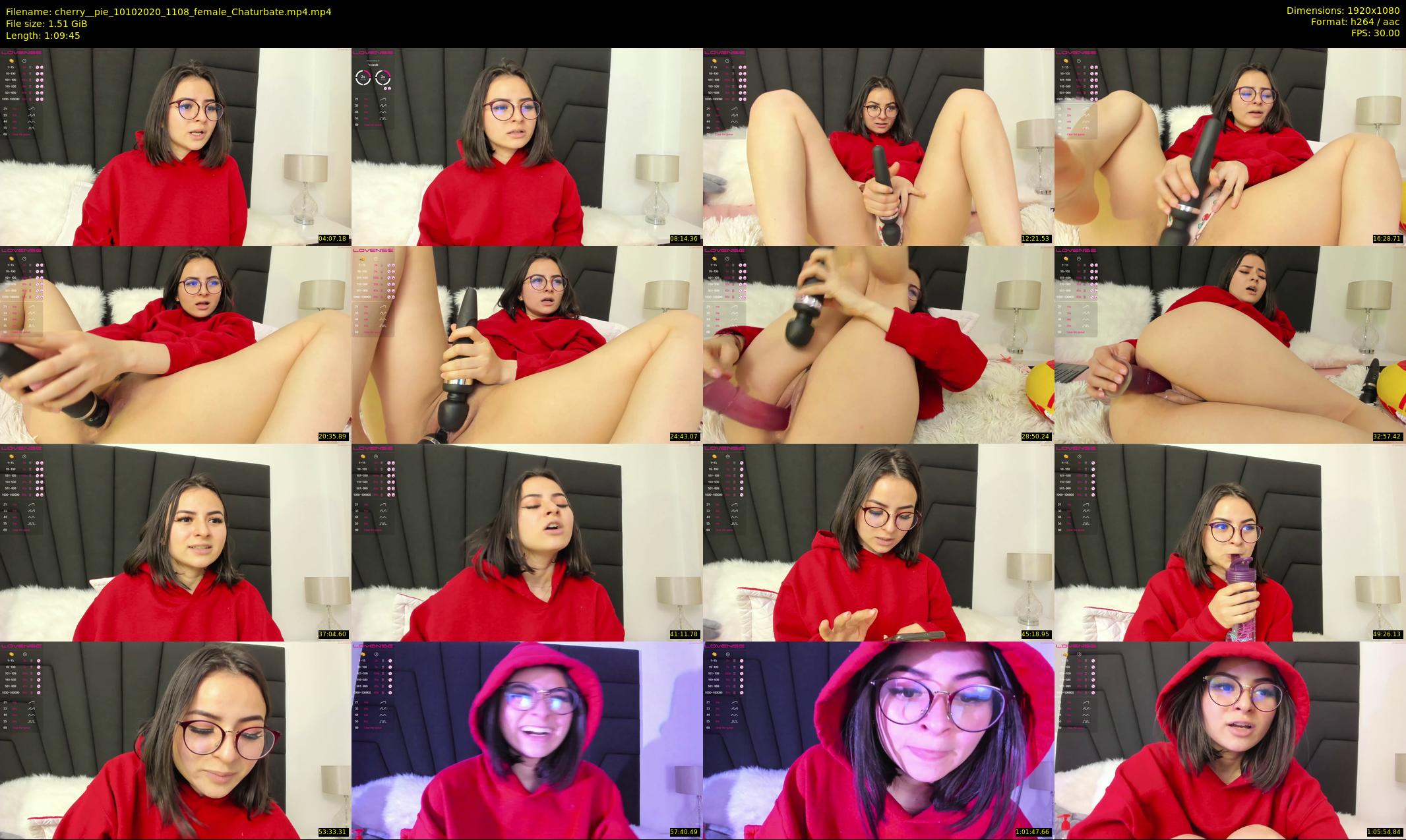 cherry__pie — 70 minute Chaturbate female cam show recording, 1080p, Oct 10, 2020