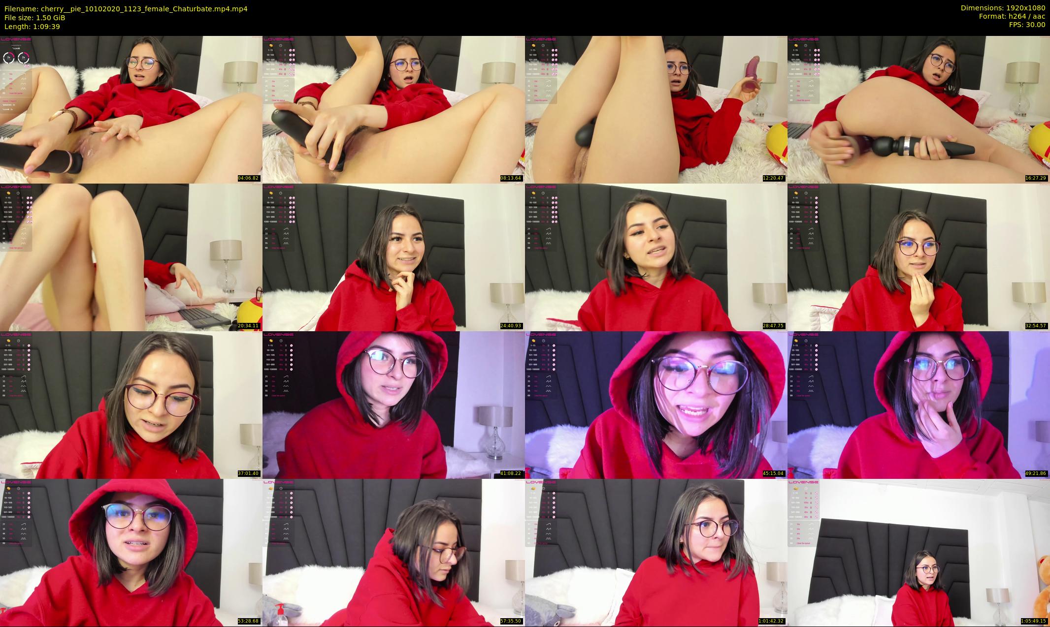 cherry__pie — 70 minute Chaturbate female cam show recording, 1080p, Oct 10, 2020