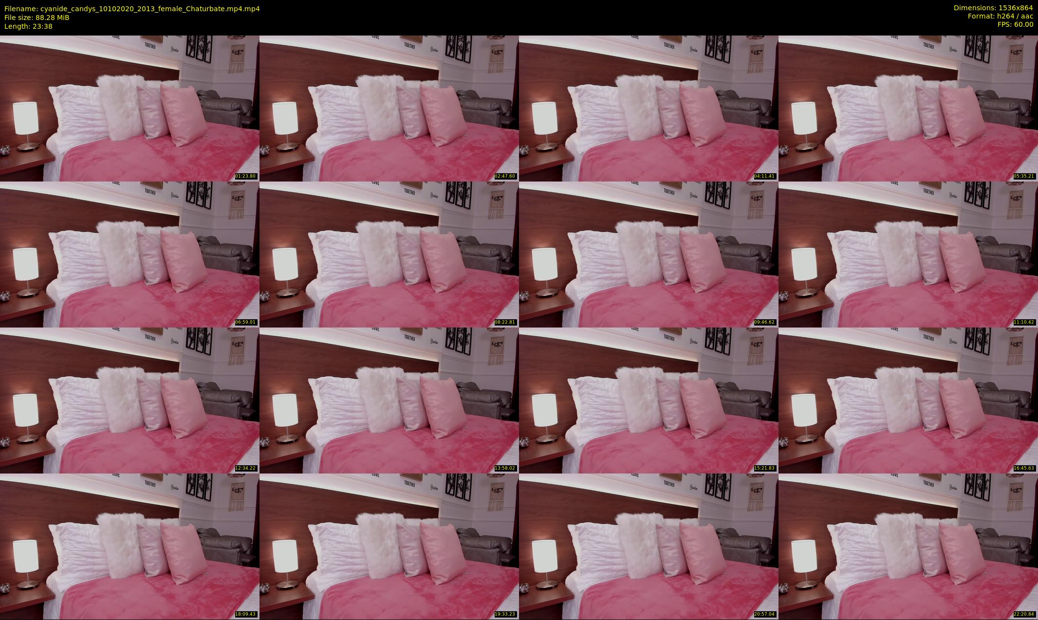 cyanide_candys — 24 minute Chaturbate female cam show recording, 720p, Oct 10, 2020