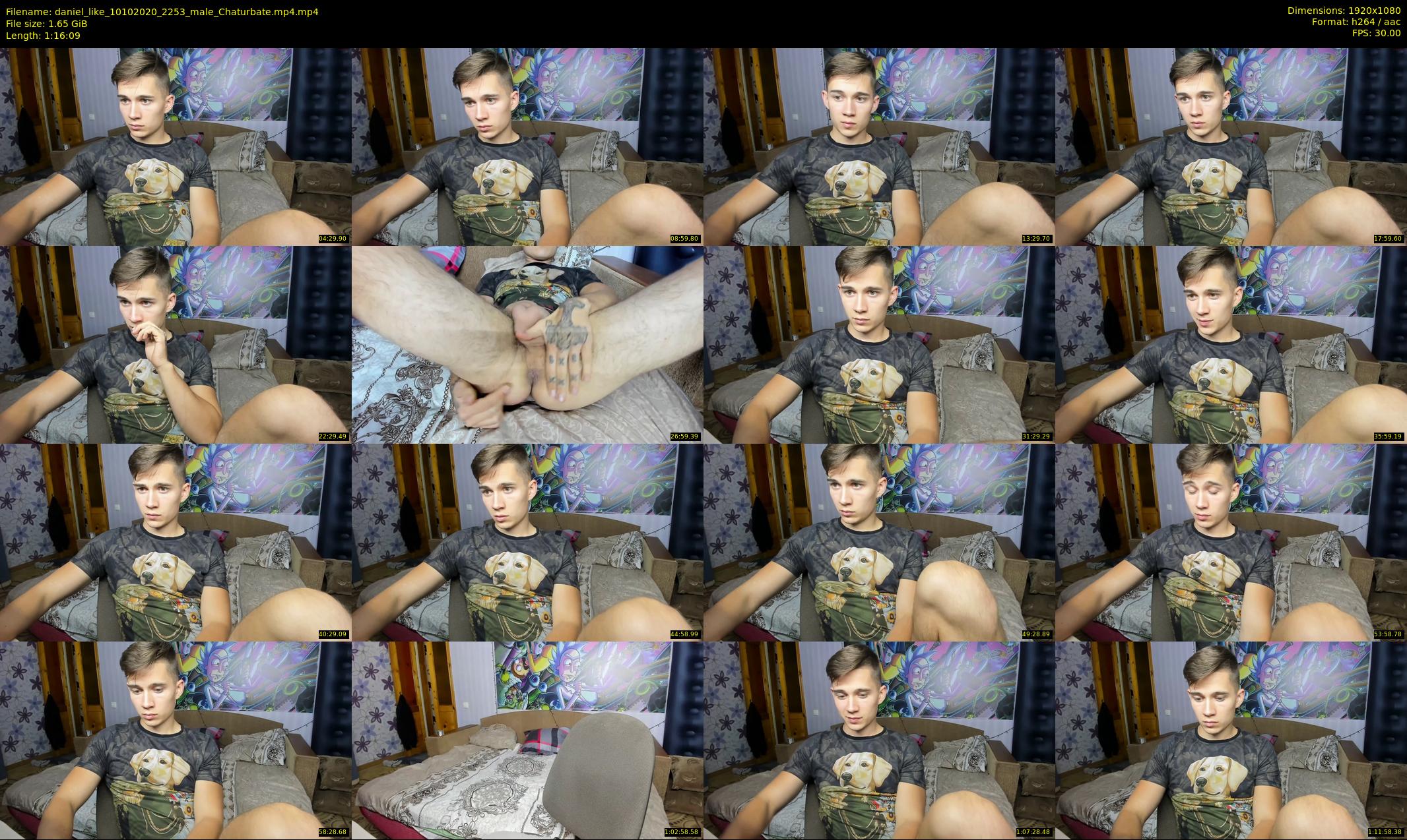 daniel_like — 77 minute Chaturbate male cam show recording, 1080p, Oct 10, 2020