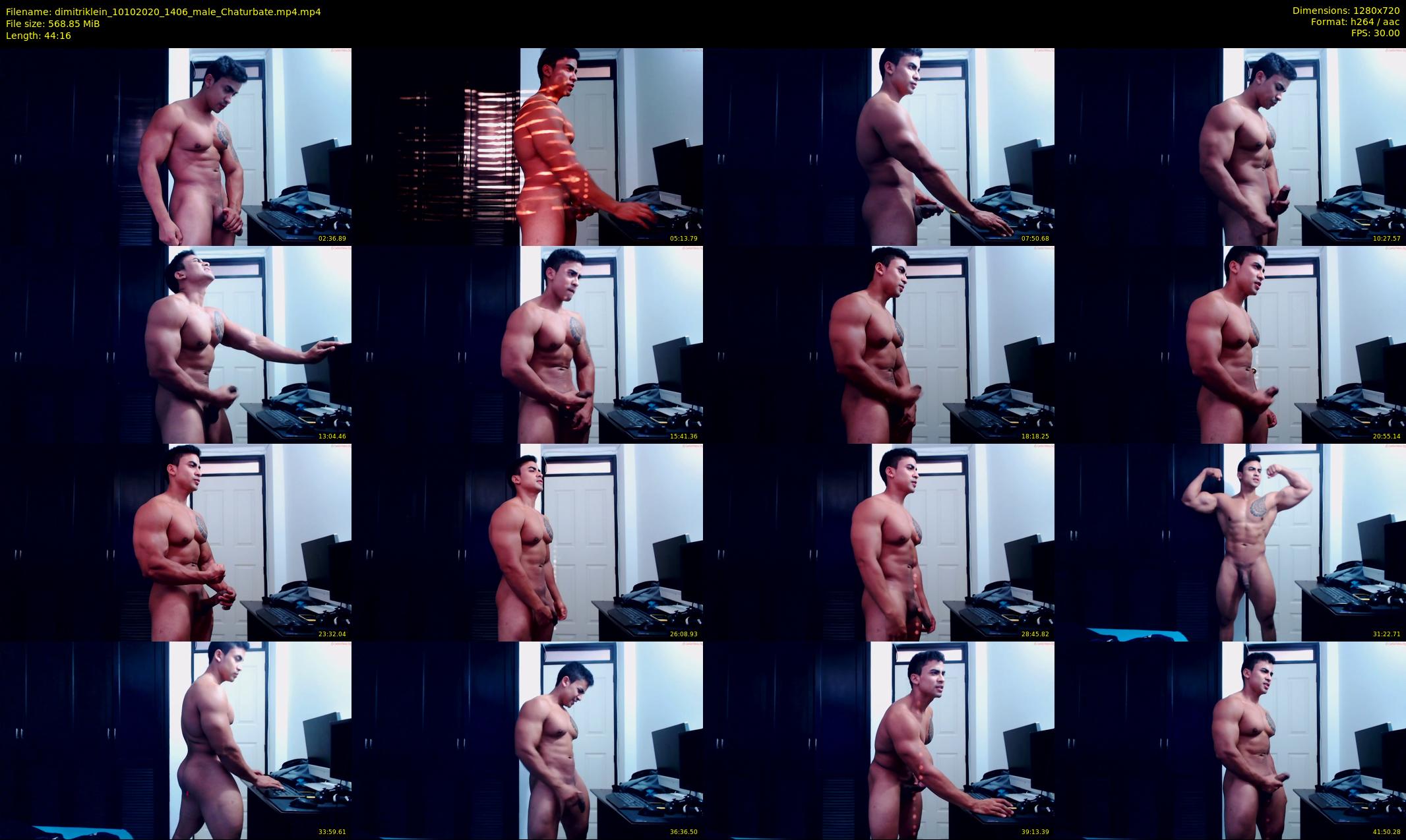 dimitriklein — 45 minute Chaturbate male cam show recording, 720p, Oct 10, 2020