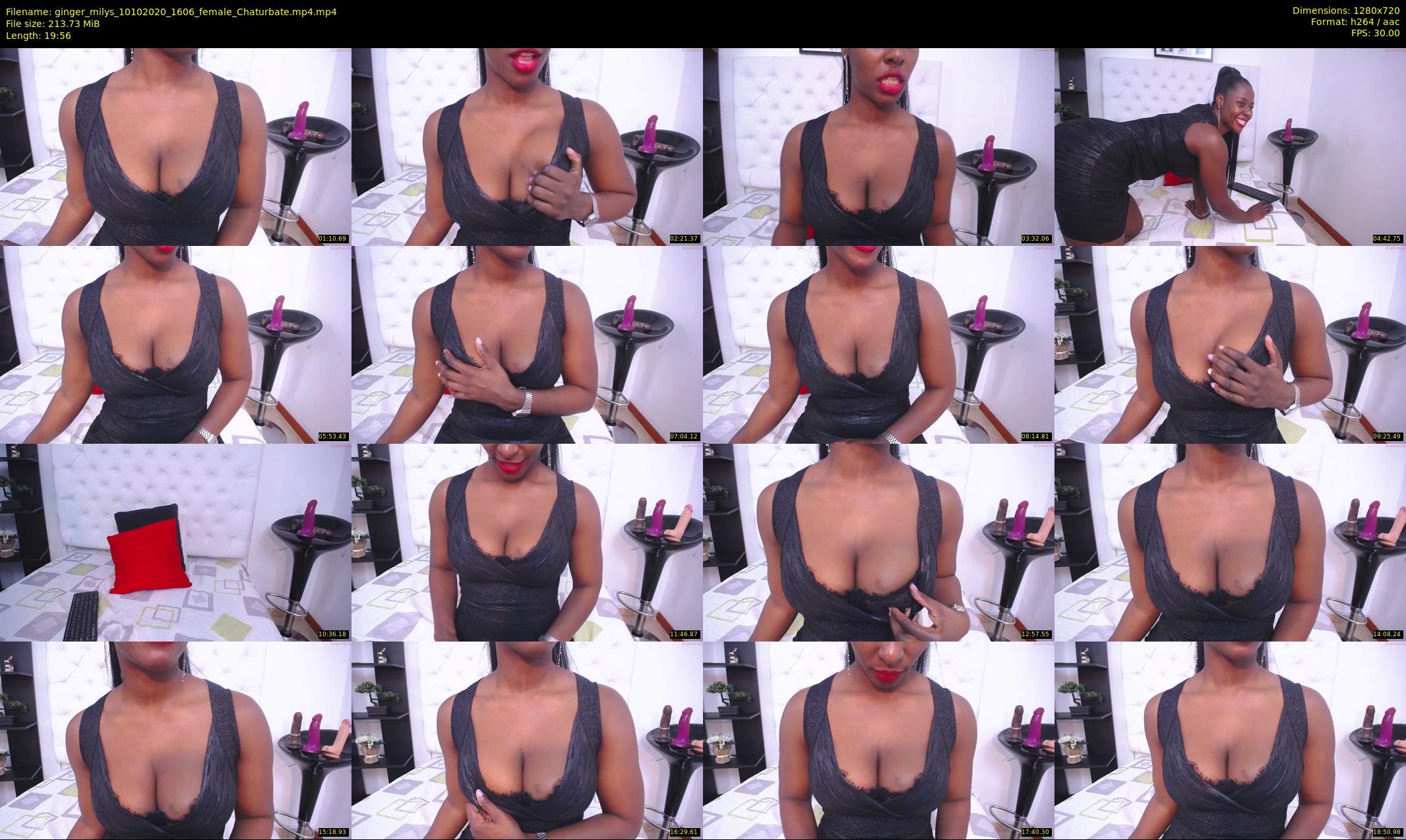 ginger_milys — 20 minute Chaturbate female cam show recording, 720p, Oct 10, 2020