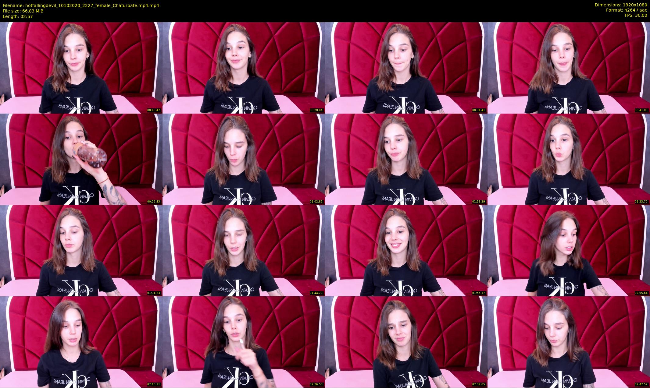 hotfallingdevil — 3 minute Chaturbate female cam show recording, 1080p, Oct 10, 2020