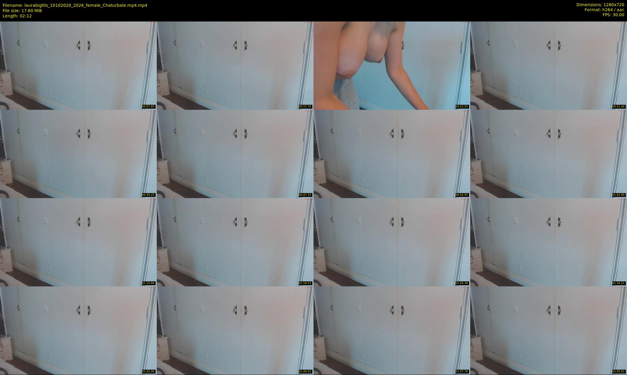 laurabigtits — 3 minute Chaturbate female cam show recording, 720p, Oct 10, 2020