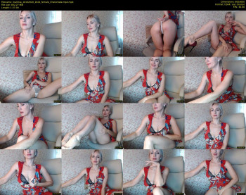 mallinia — 97 minute Chaturbate female cam show recording, 480p, Oct 10, 2020