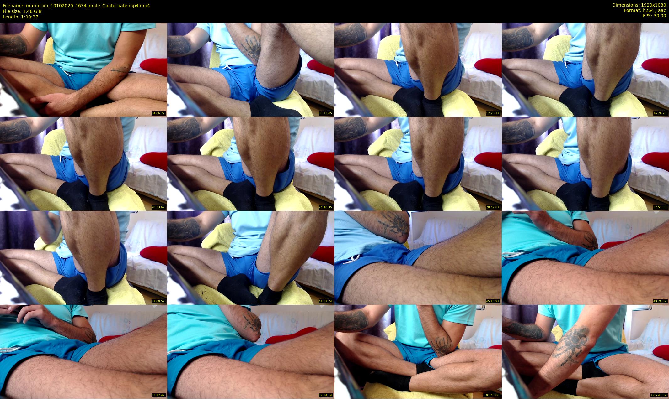 marioslim — 70 minute Chaturbate male cam show recording, 1080p, Oct 10, 2020